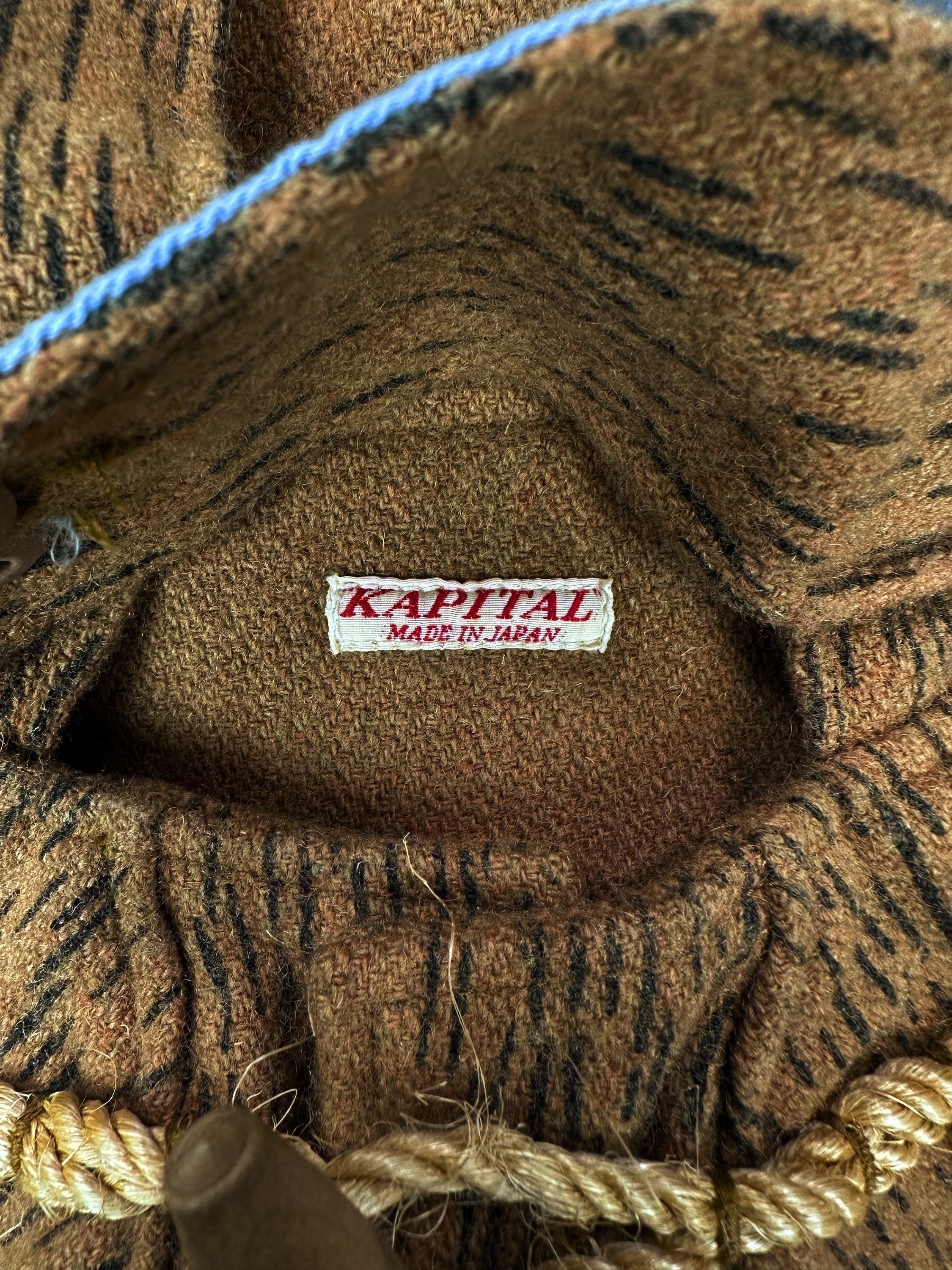 Kapital ‘Midnight Snacks’ Hand Painted Rope Chore Jacket