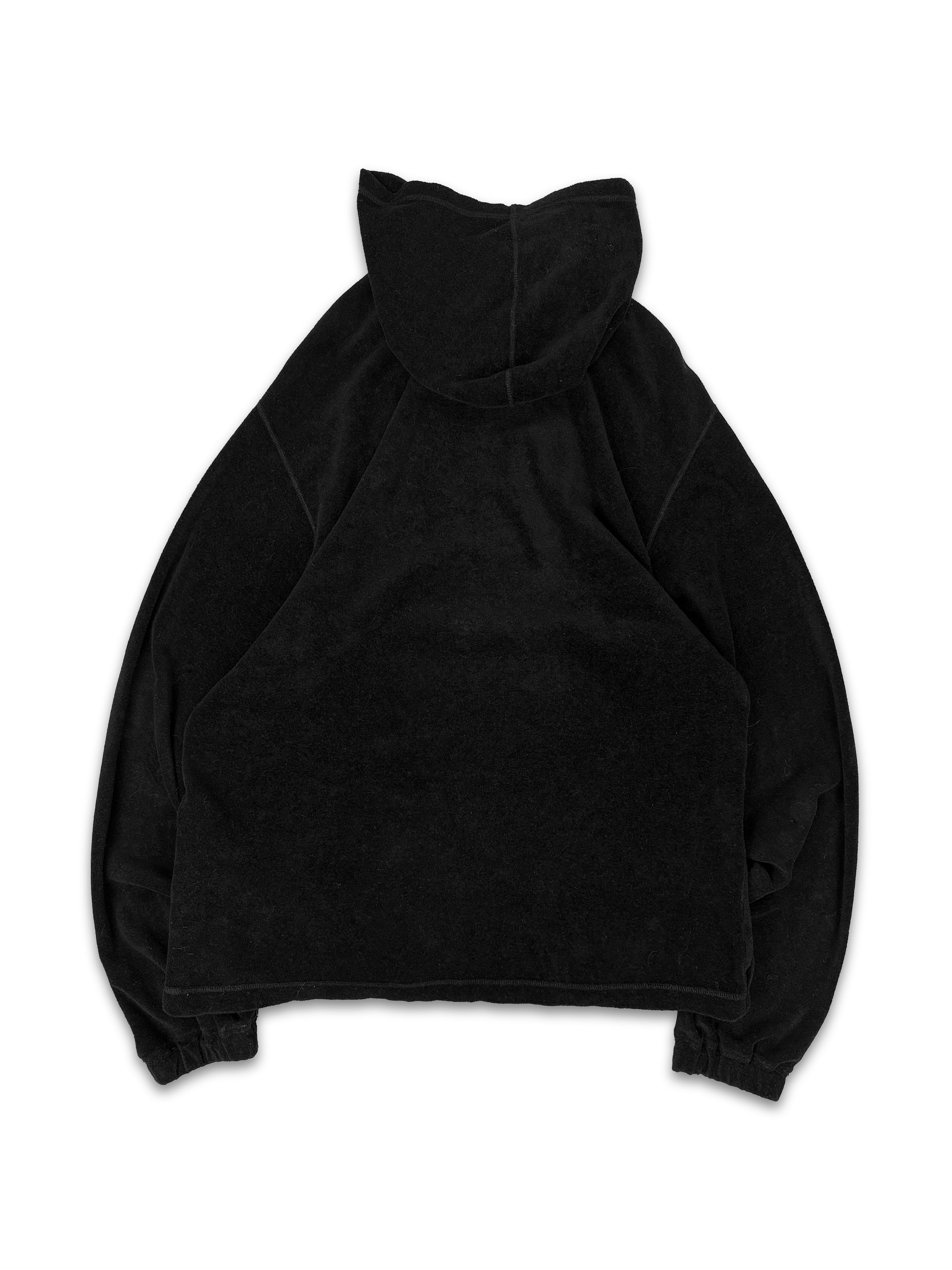 2002 Junya Watanabe ‘Hornets’ Collegiate Emblem Black Hoodie