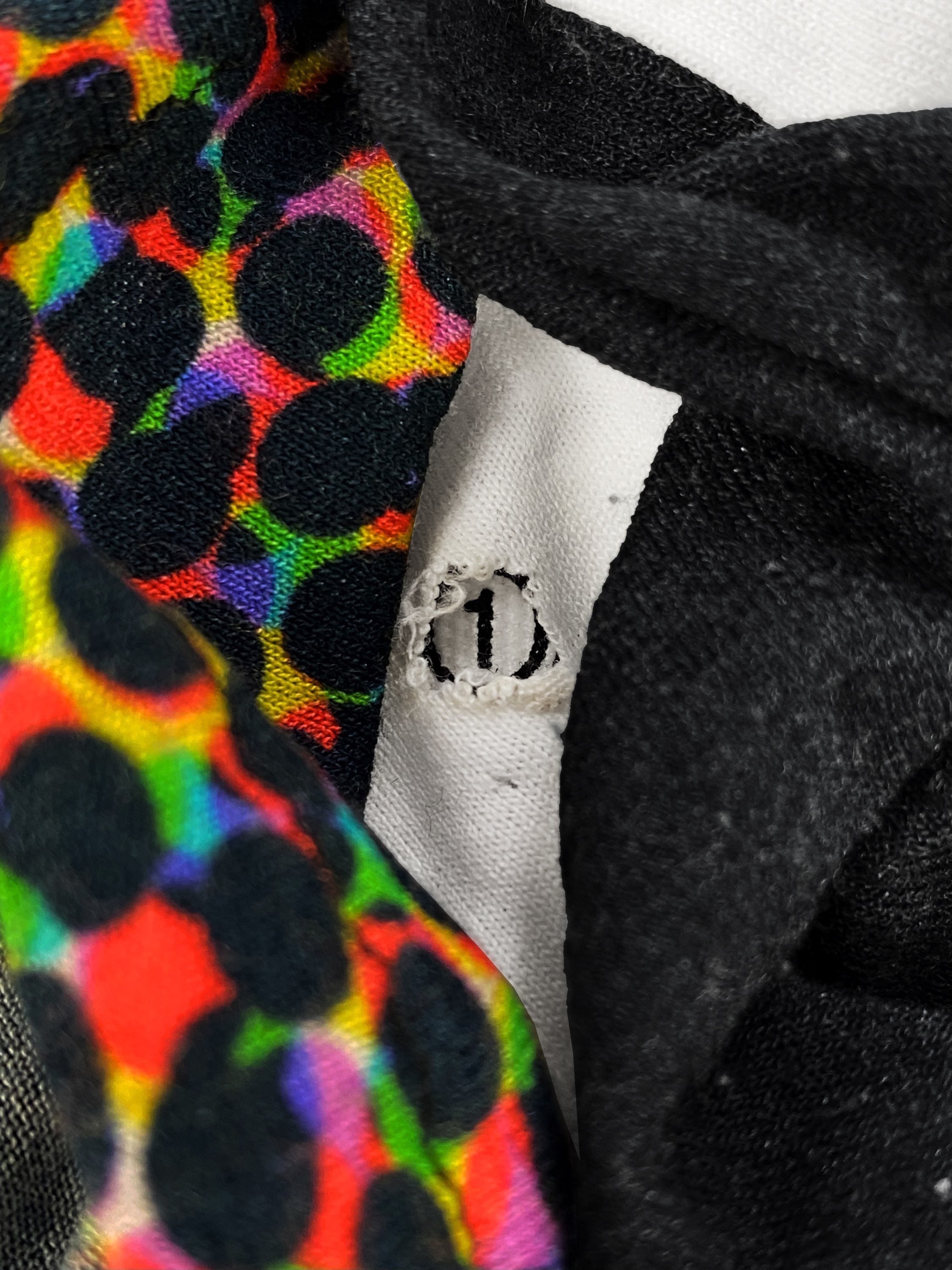 00s Maison Margiela ‘Face’ Pointillism Negative Longsleeve