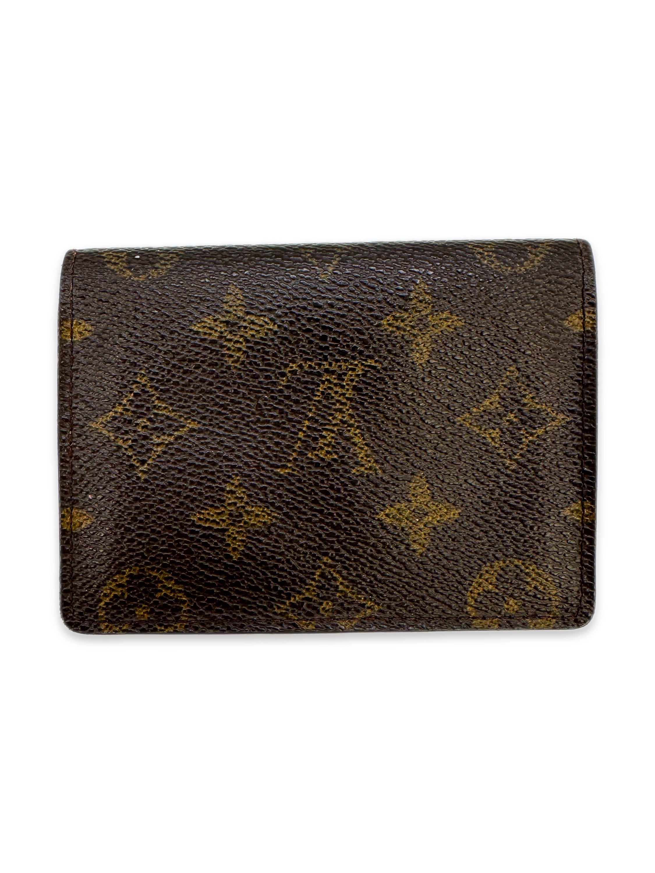 Louis Vuitton Brown LV Monogram Bifold Wallet
