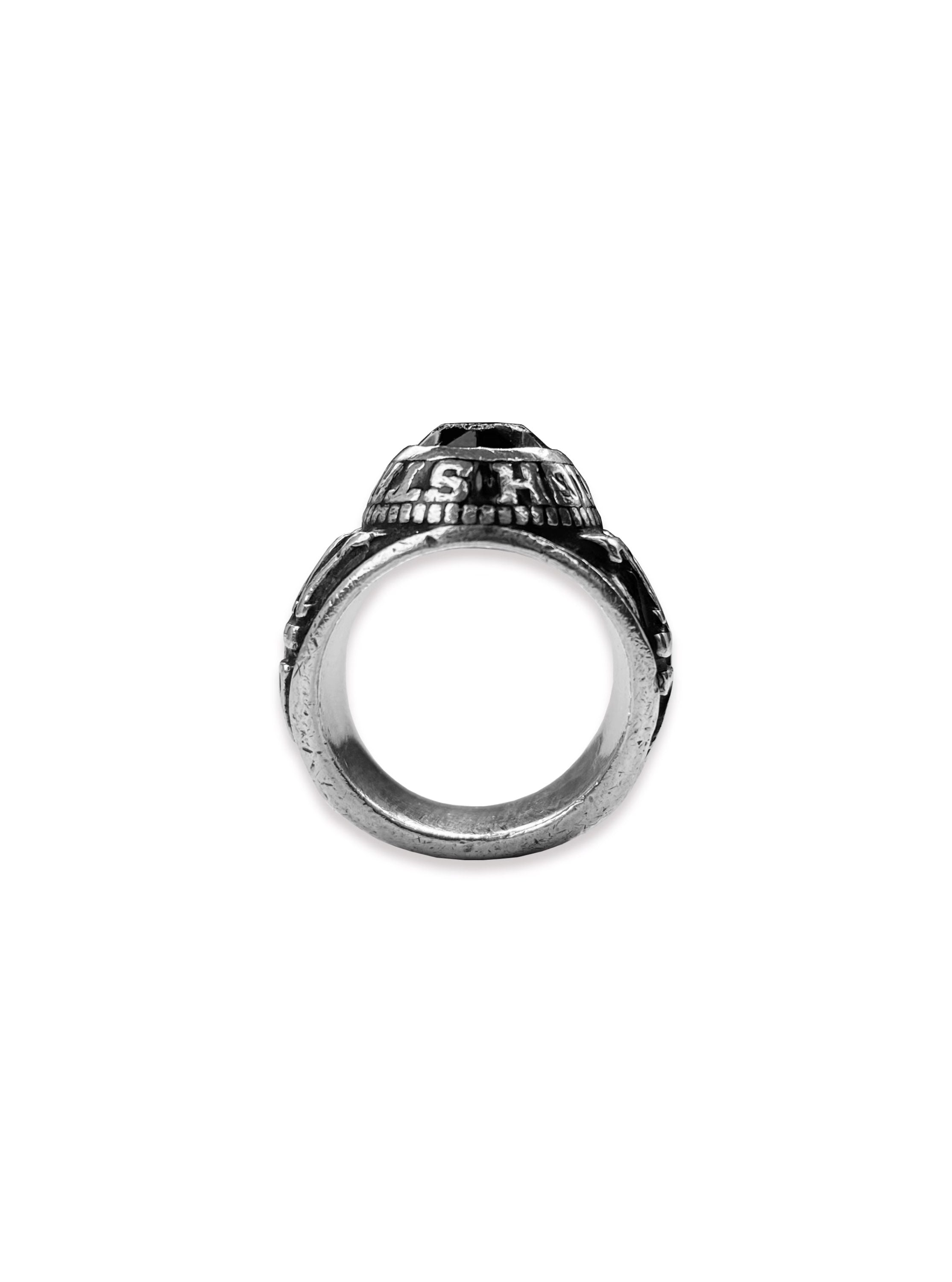 AW05 Number (N)ine “The High Streets” Silver Championship Ring