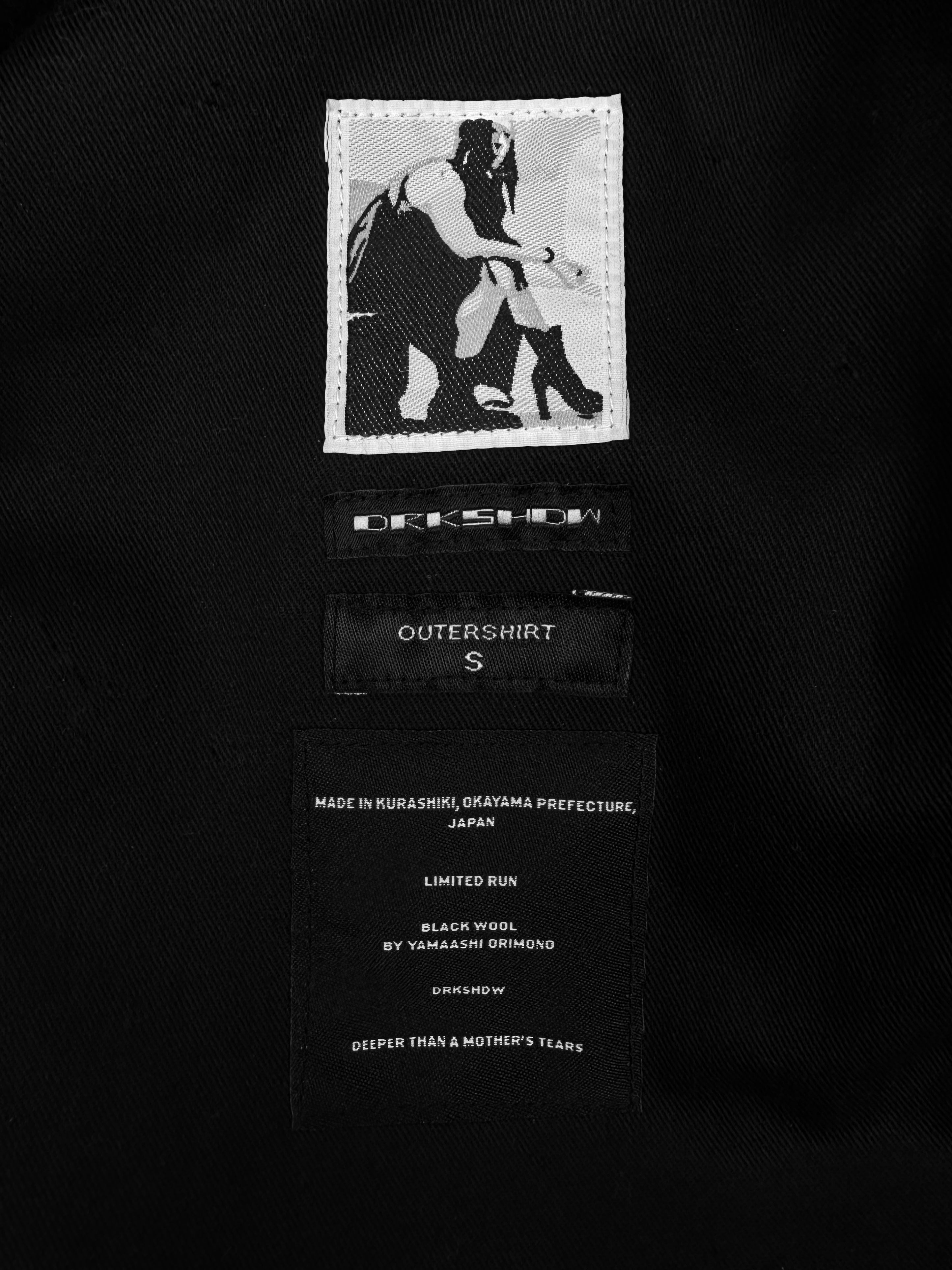 Rick Owens x Yamaashi Orimond Japan Exclusive Wool Overcoat