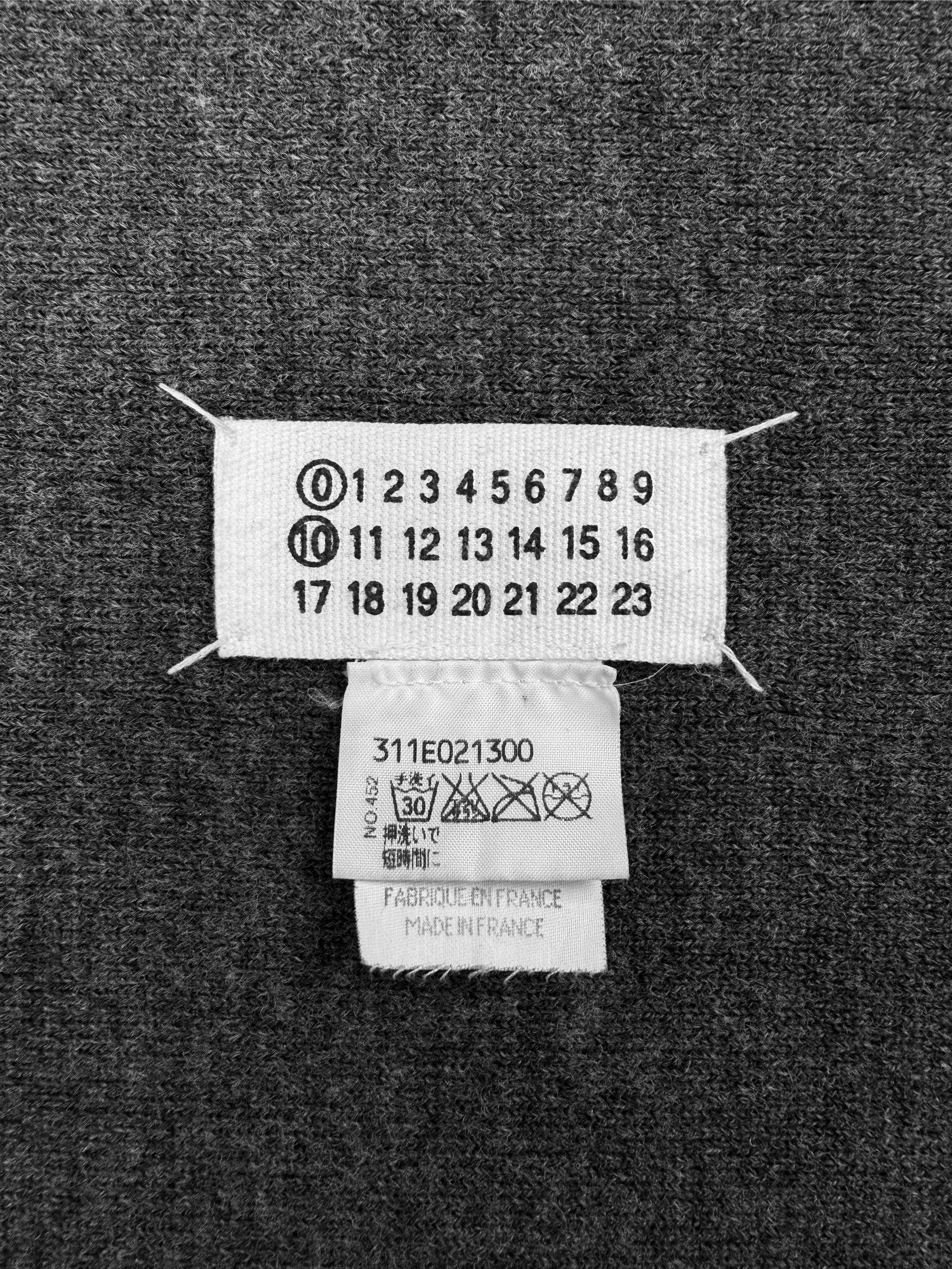 AW04 Maison Margiela 0 Artisanal Checkered Scarf