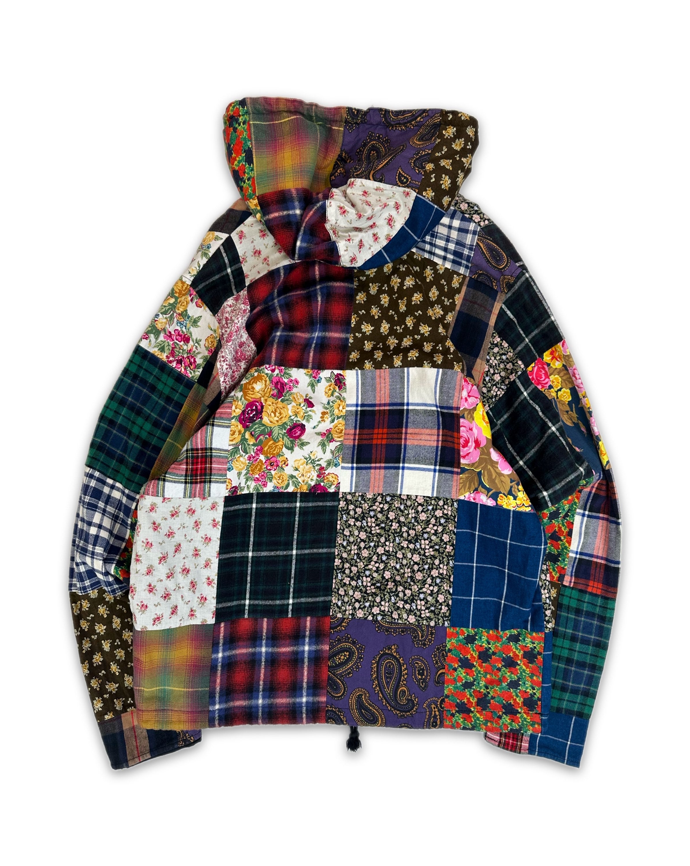 AW16 Supreme ‘Patchwork’ Embroidered Box Logo Anorak Jacket