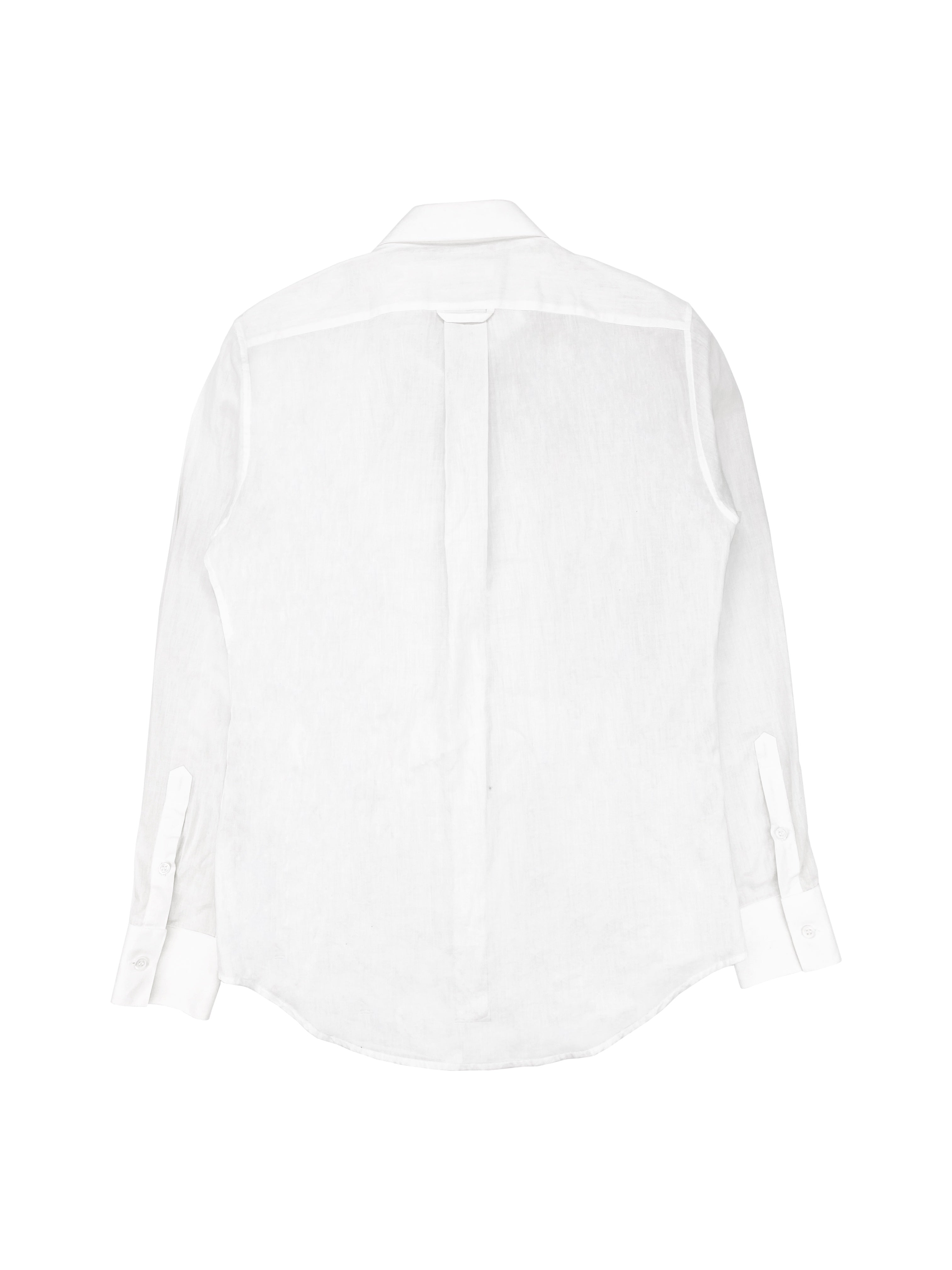 SS09 Alexander McQueen “Flame” Graphic Button Down Shirt