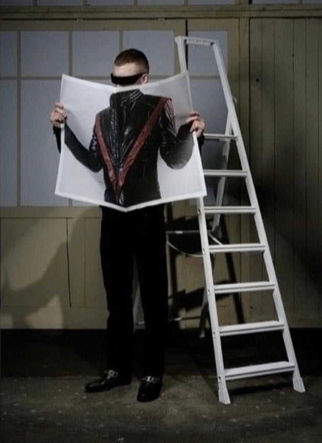 SS08 Maison Margiela ‘L’Incognito’ Shield Visor Dark Tint Sunglasses
