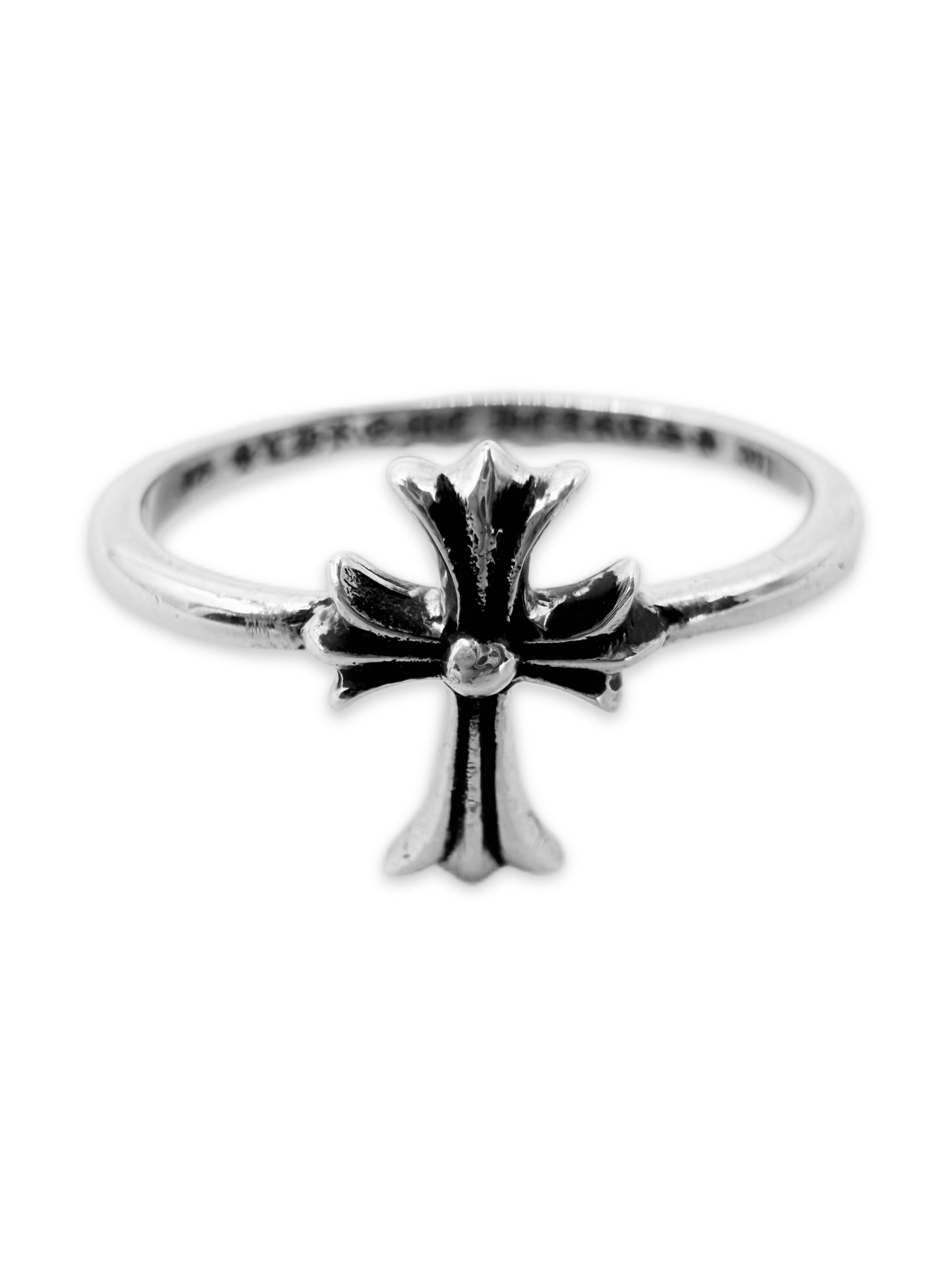 Chrome Hearts Cross Bubblegum .925 Silver Ring