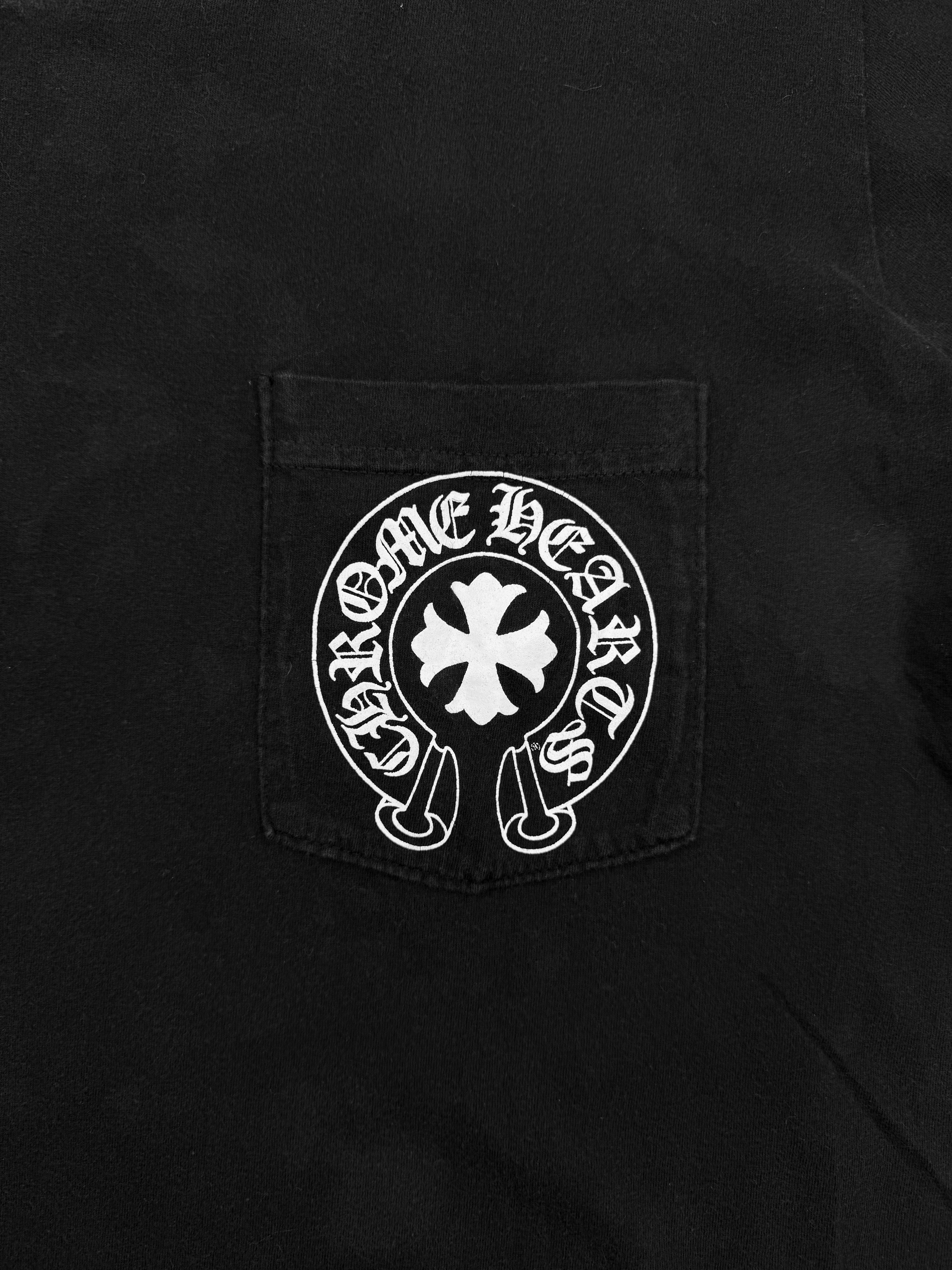 Chrome Hearts Hollywood Exclusive Eye Chart Black Script T-Shirt