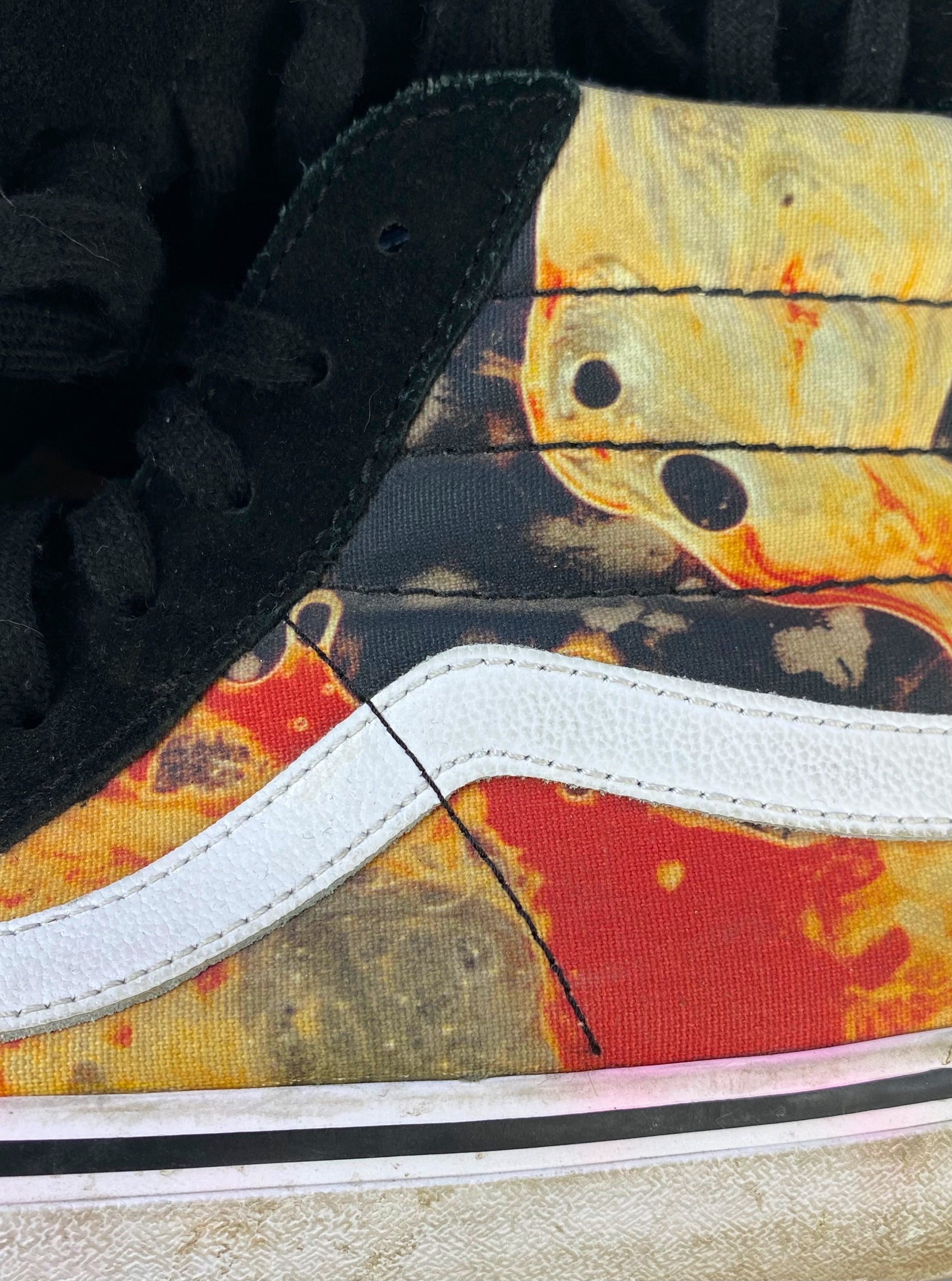 Supreme Adres Serrano x Vans ‘Blood & Semen’ Hi-top Sneakers