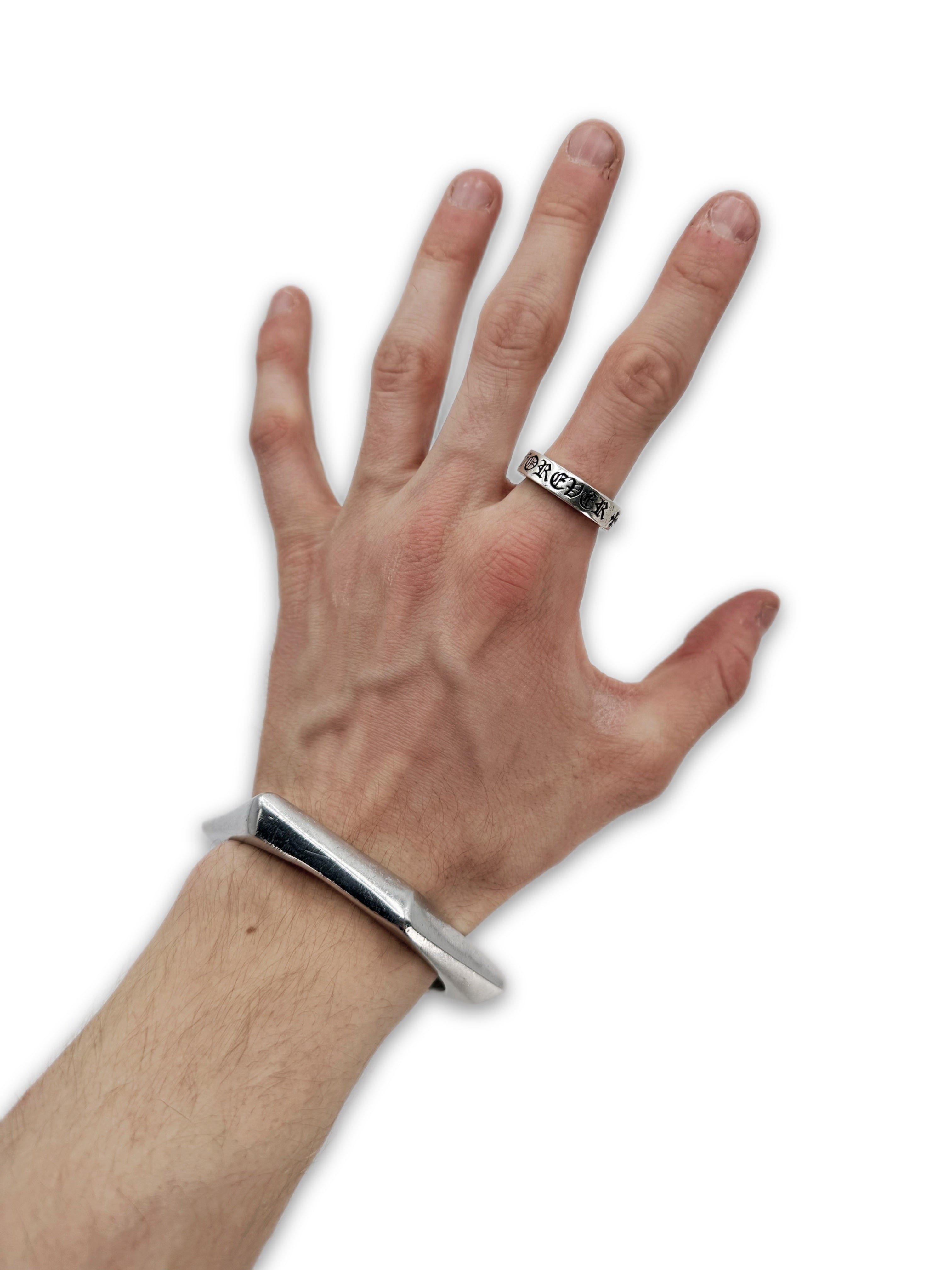 Chrome Hearts ‘Forever’ .925 Silver Plus Spacer Ring