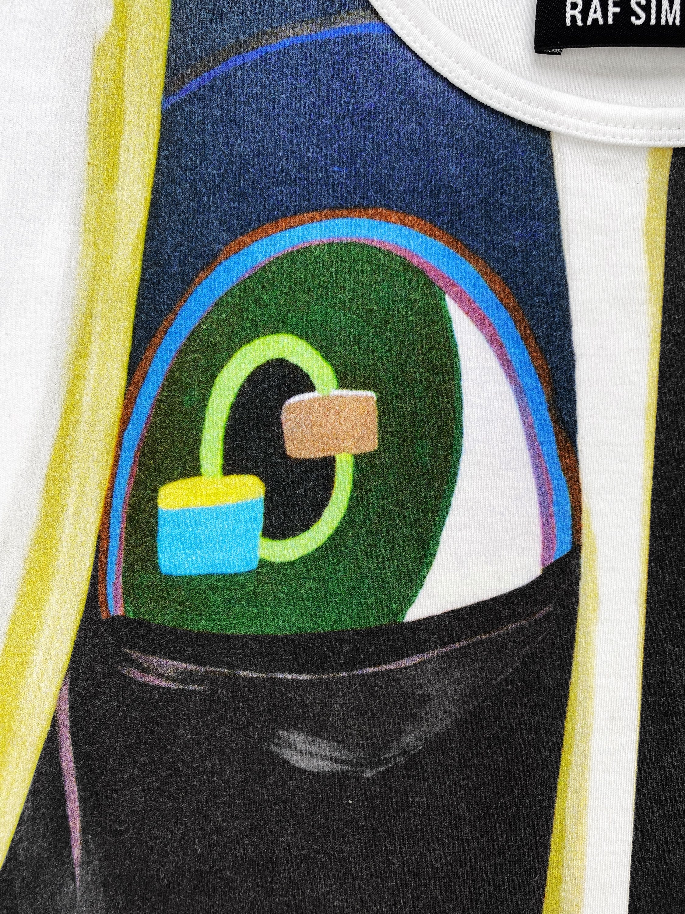 SS13 Raf Simons x Brian Calvin “Moss” Full Print Sleeveless Tank Top