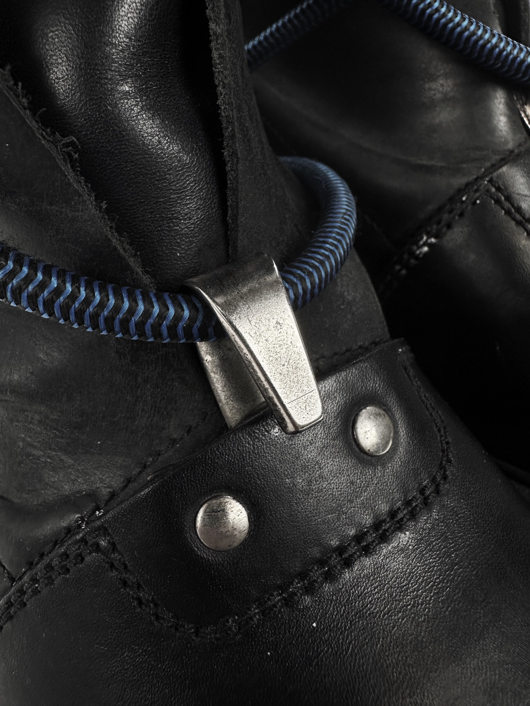AW96 Dirk Bikkembergs ‘Bungee Cord’ Leather Mountaineering Boots