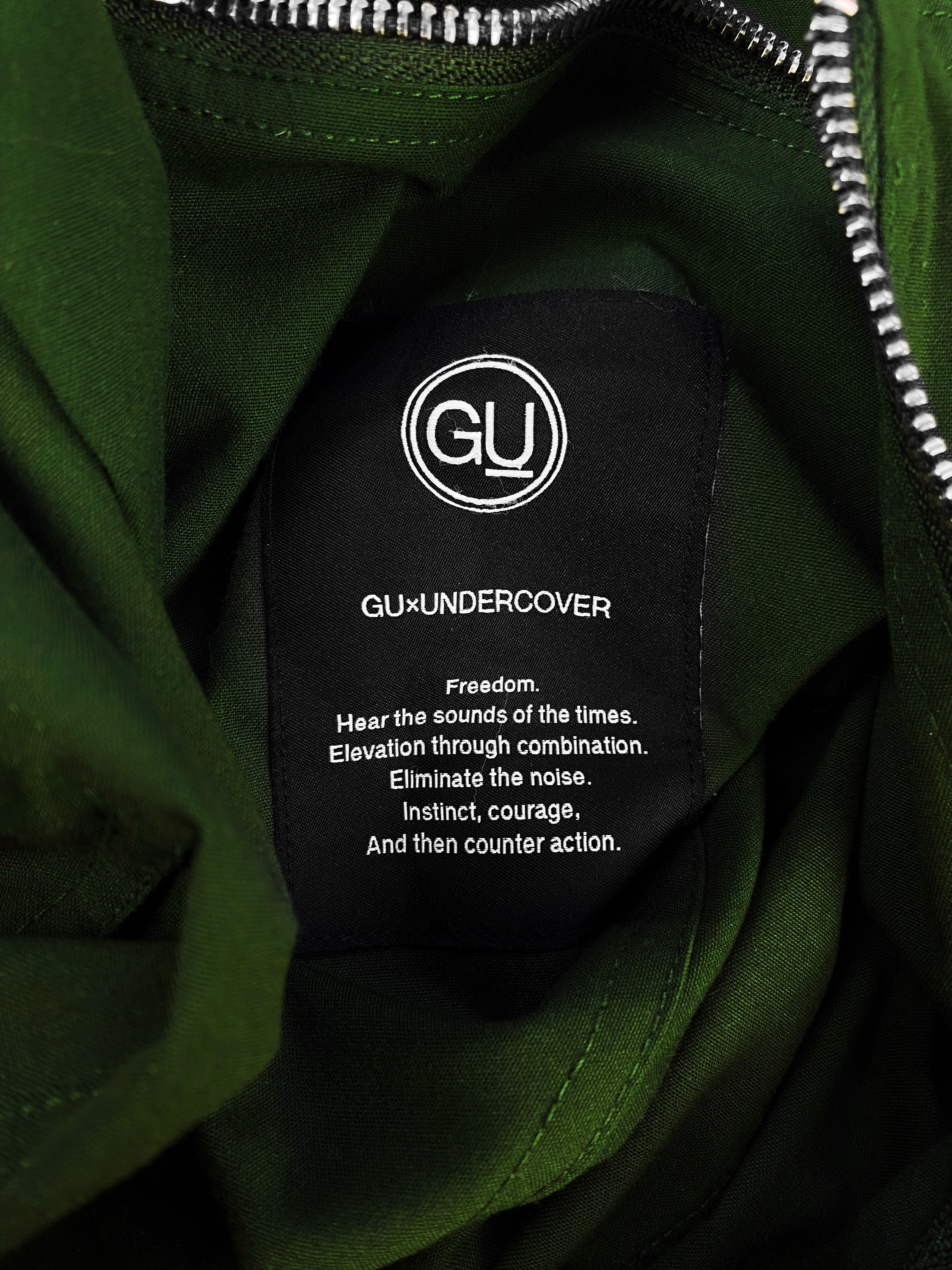 Undercover Forest Green Multi-zip Cargo Pocket Pants