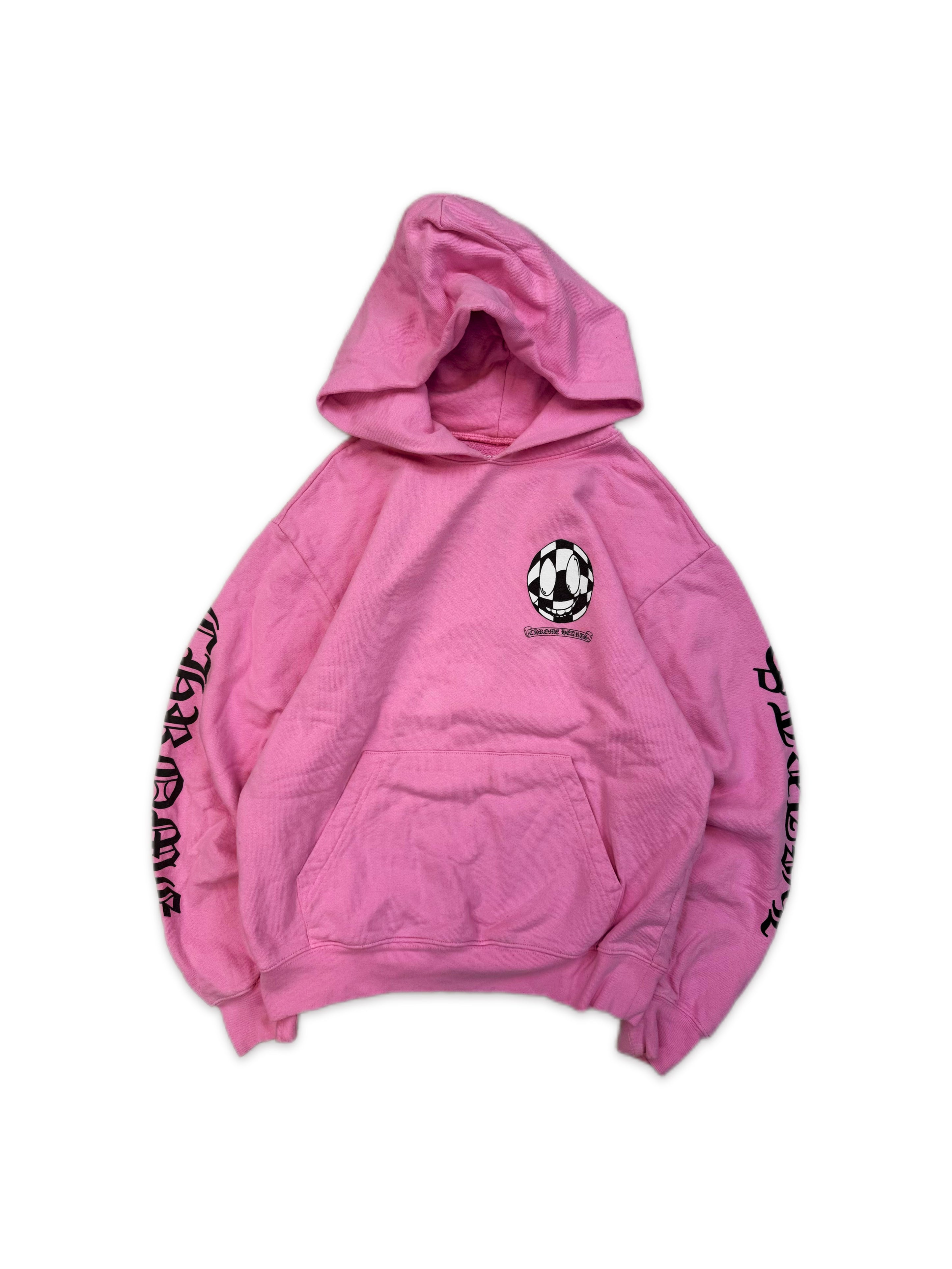 Chrome Hearts x Matty Boy ‘Vanity Affair’ Checkered Pink Hoodie