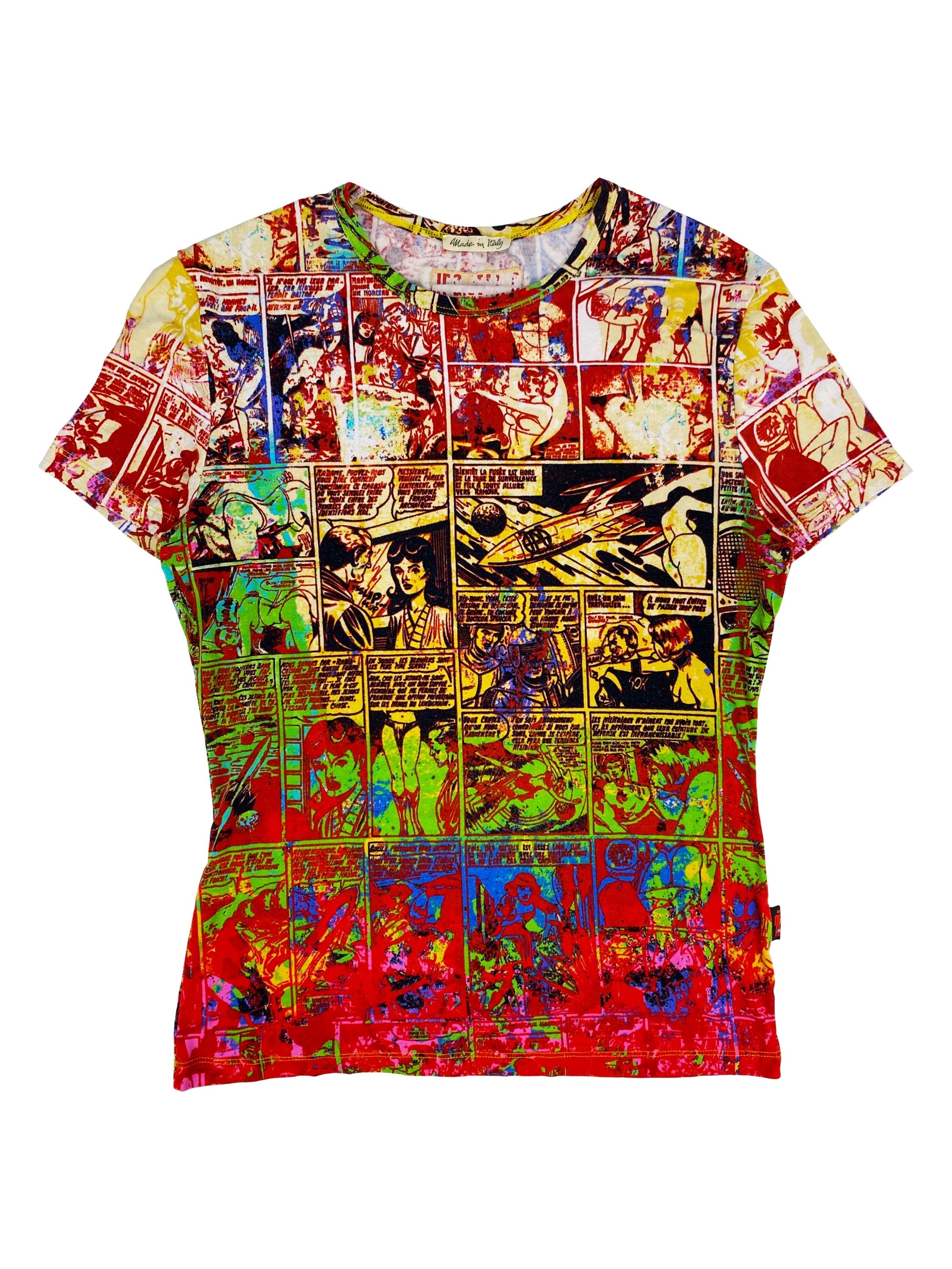 AW95 Jean Paul Gaultier ‘Comic’ Mad Max Full Print T-Shirt