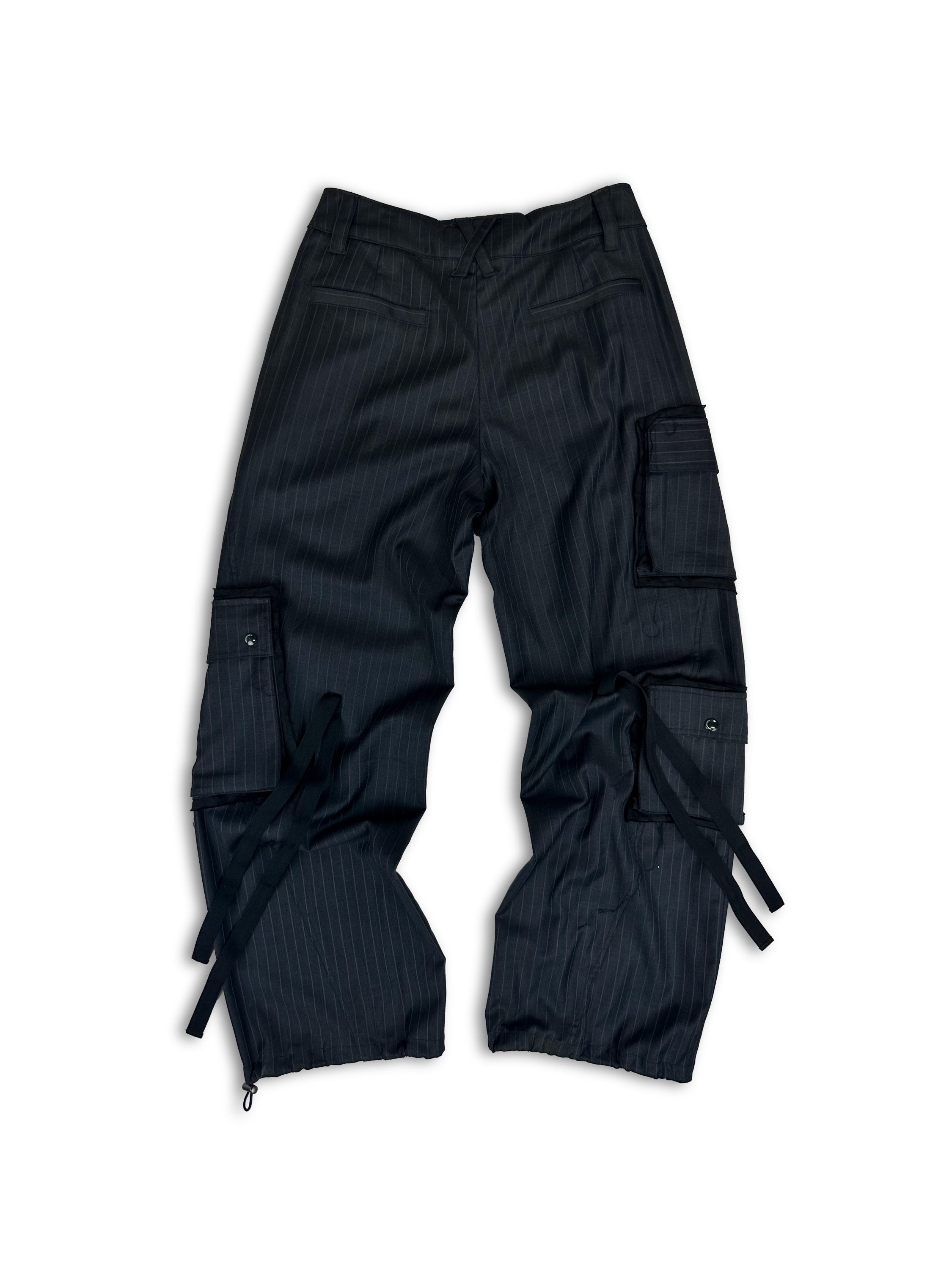 Anderson Bell Wide Cut Multi Pocket Utility Cargo Pants