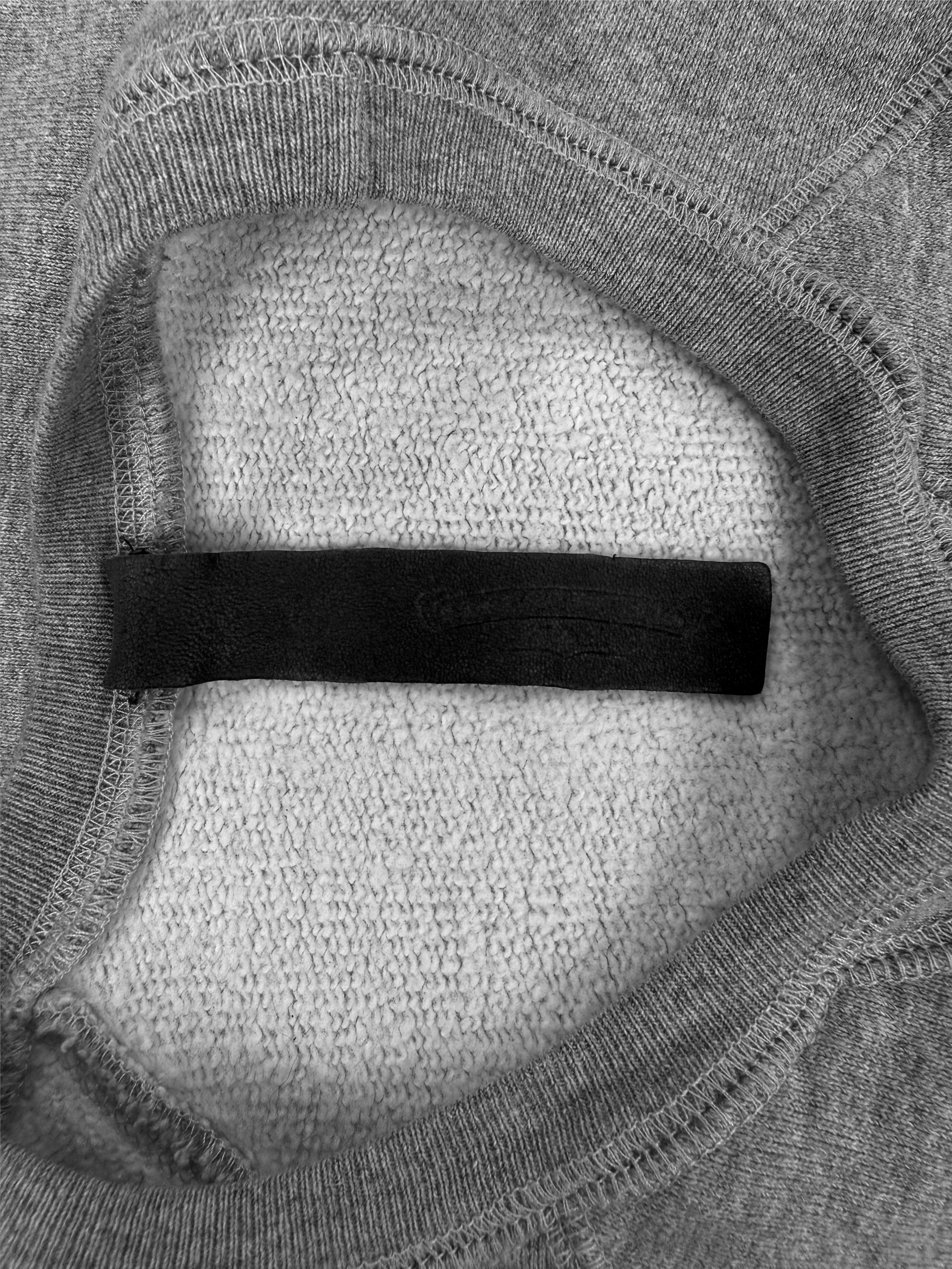 Chrome Hearts ‘Paper Jam’ Triple Cross Patch Grey Crewneck Sweater