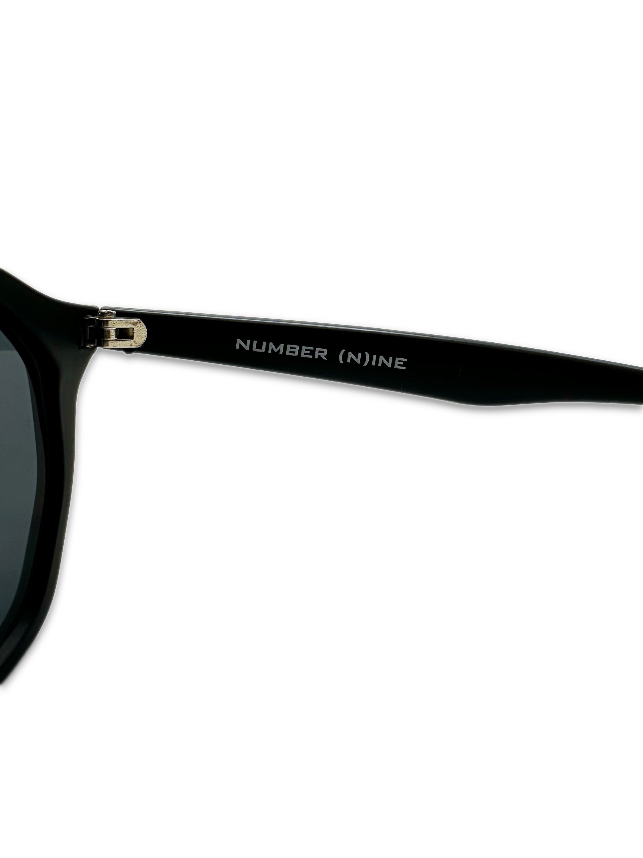 00s Number (N)ine Blue Tint Rounded Sunglasses