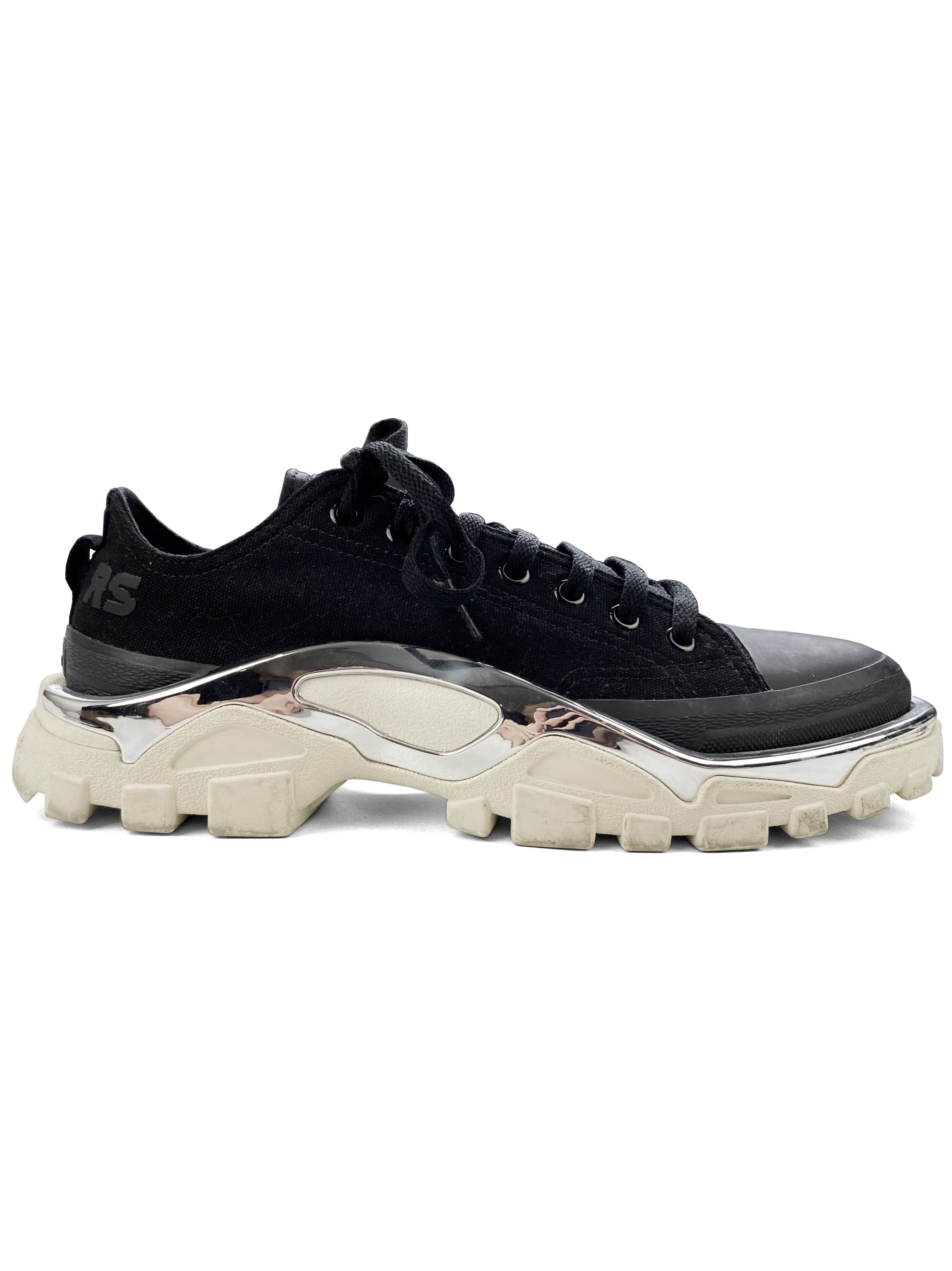 Raf Simons x Adidas Oreo Metallic Detroit Runner