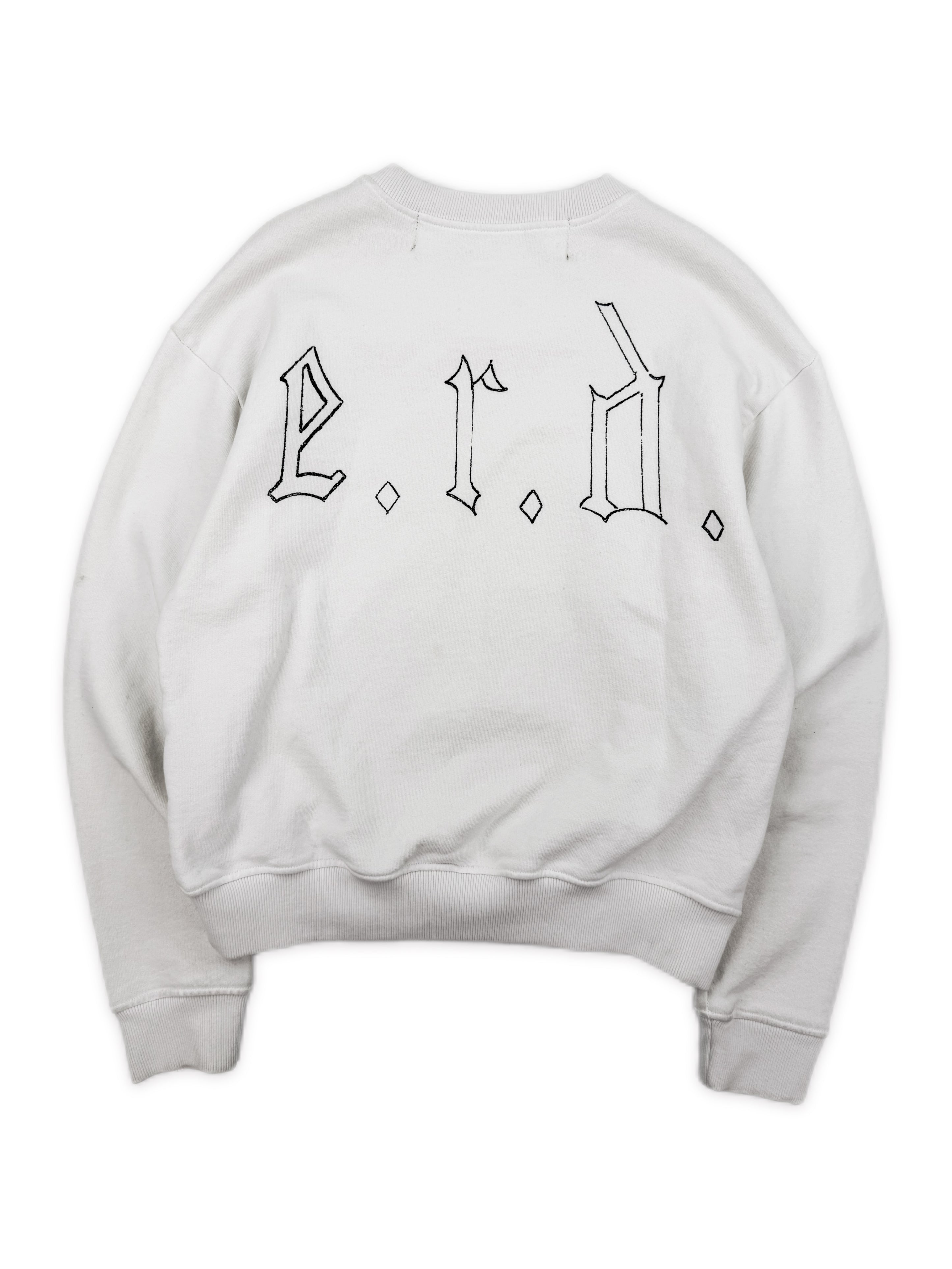 SS20 Enfants Riches Deprimes ‘Dead Pornstar’ White Crewneck