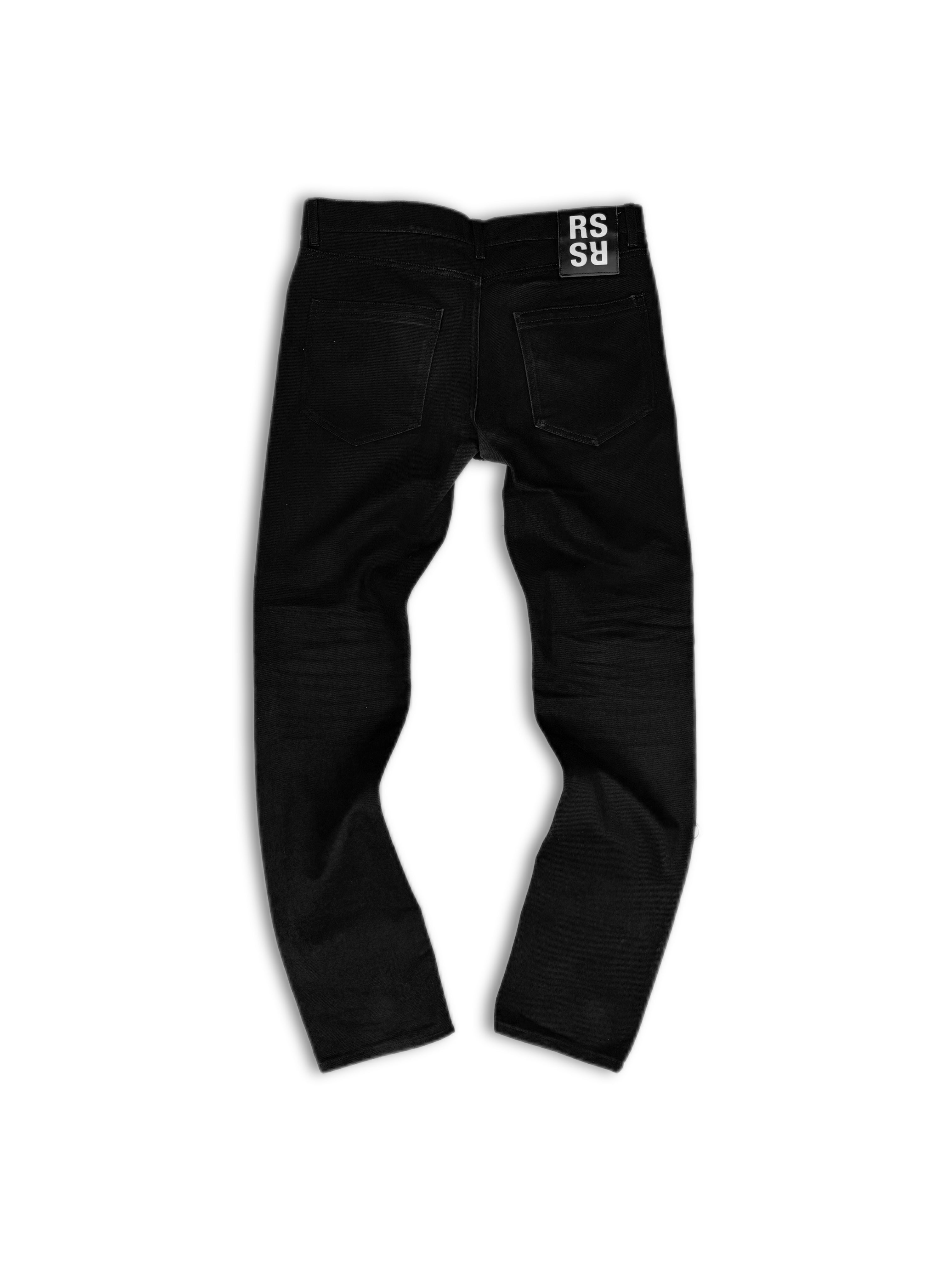 AW17 Raf Simons ‘Broken Heart’ Charm Black Ring Denim