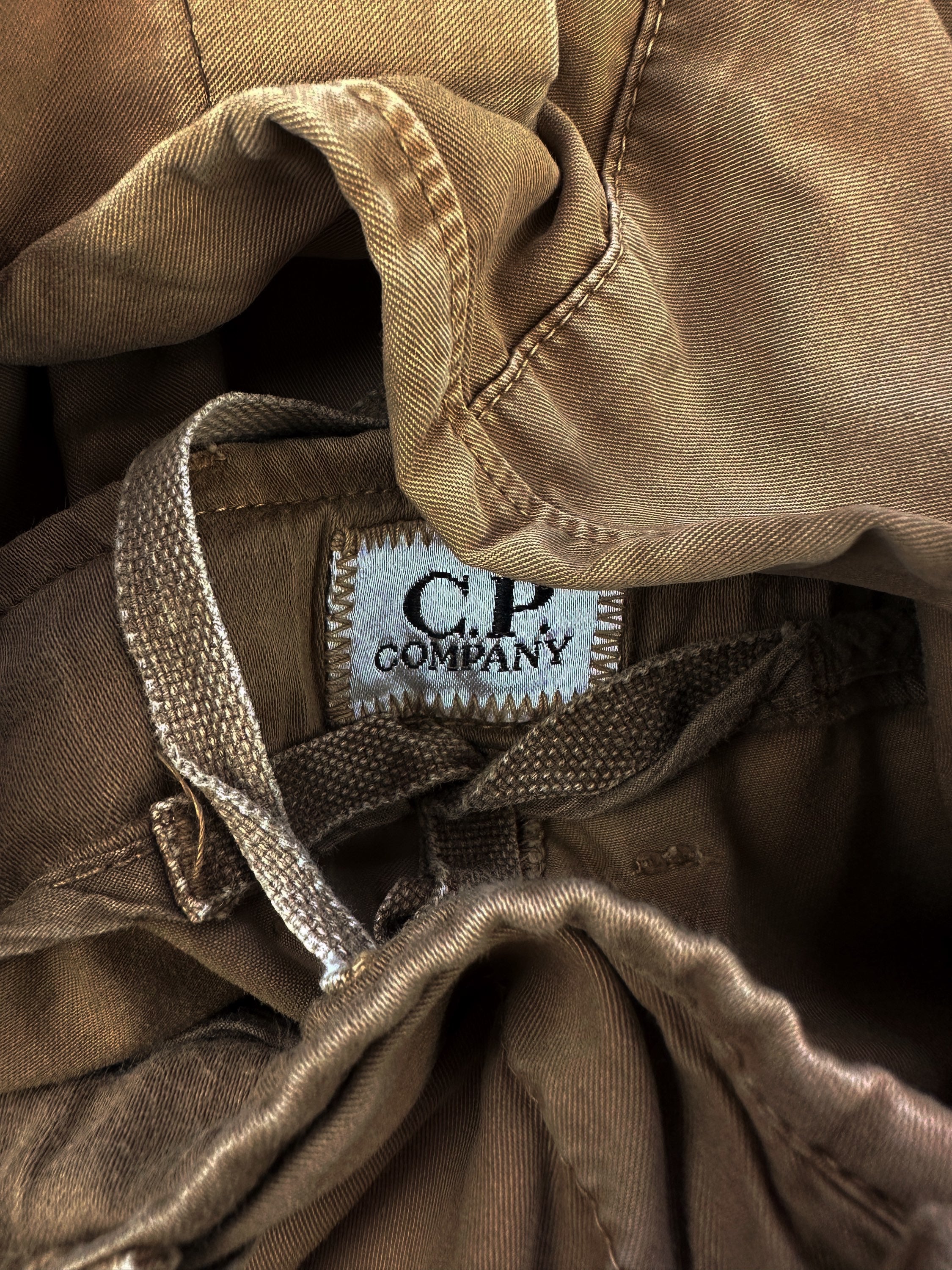 00s C.P. Company Sunfaded Reinforced Tan Trousers