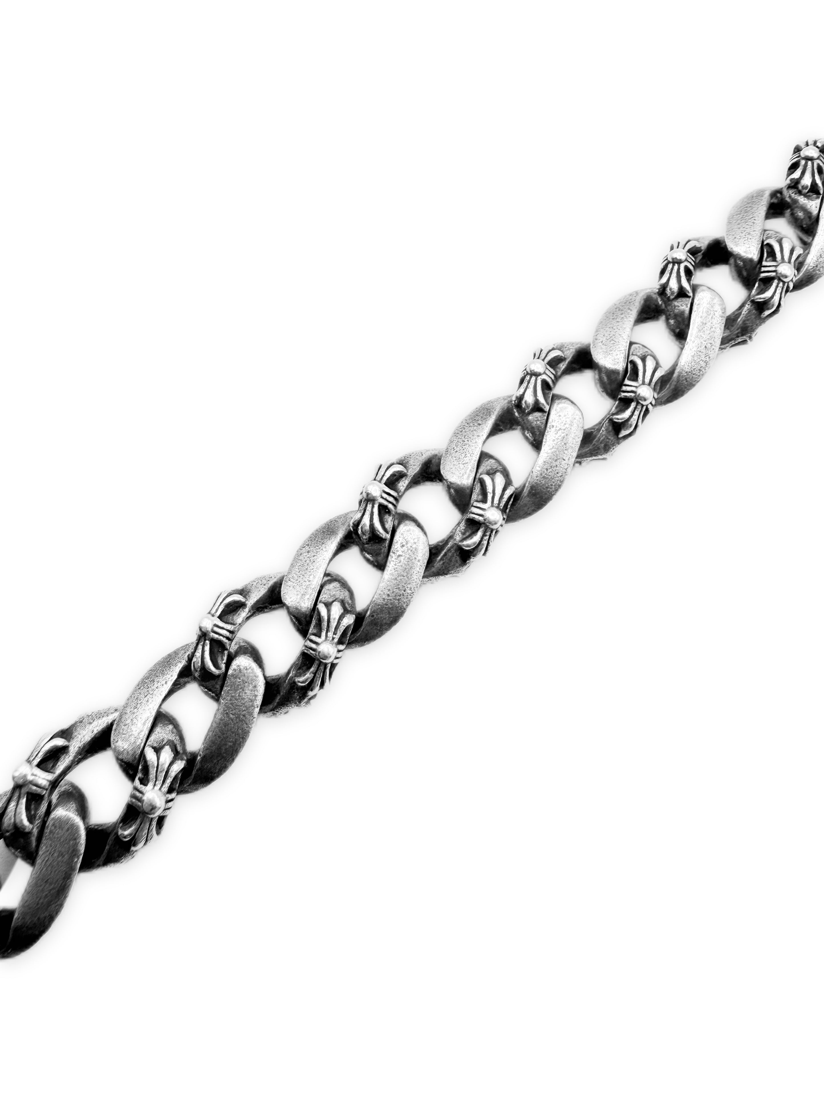 Chrome Hearts 19 in Semi Fancy Double Lobster Clasp Wallet Chain