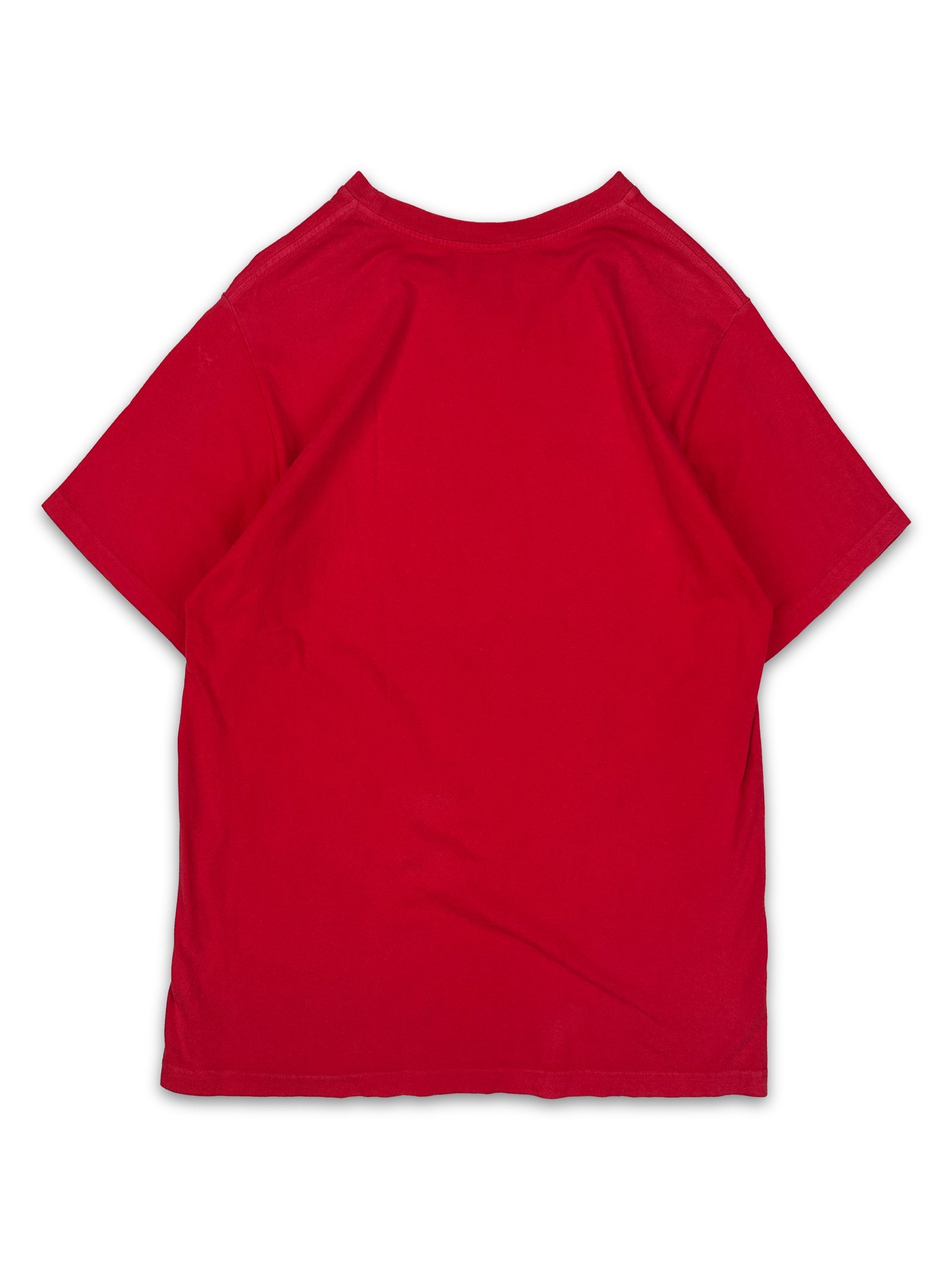 Number (N)ine ‘Nowhere Man’ Red Stencil Graphic T-Shirt