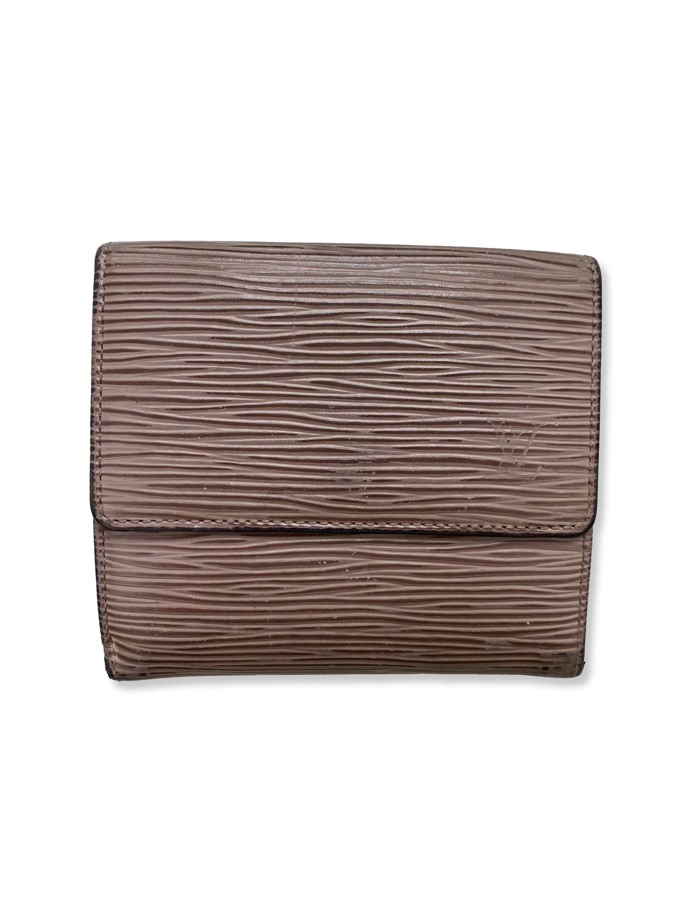 Louis Vuitton Mocha Epi Trifold Wallet