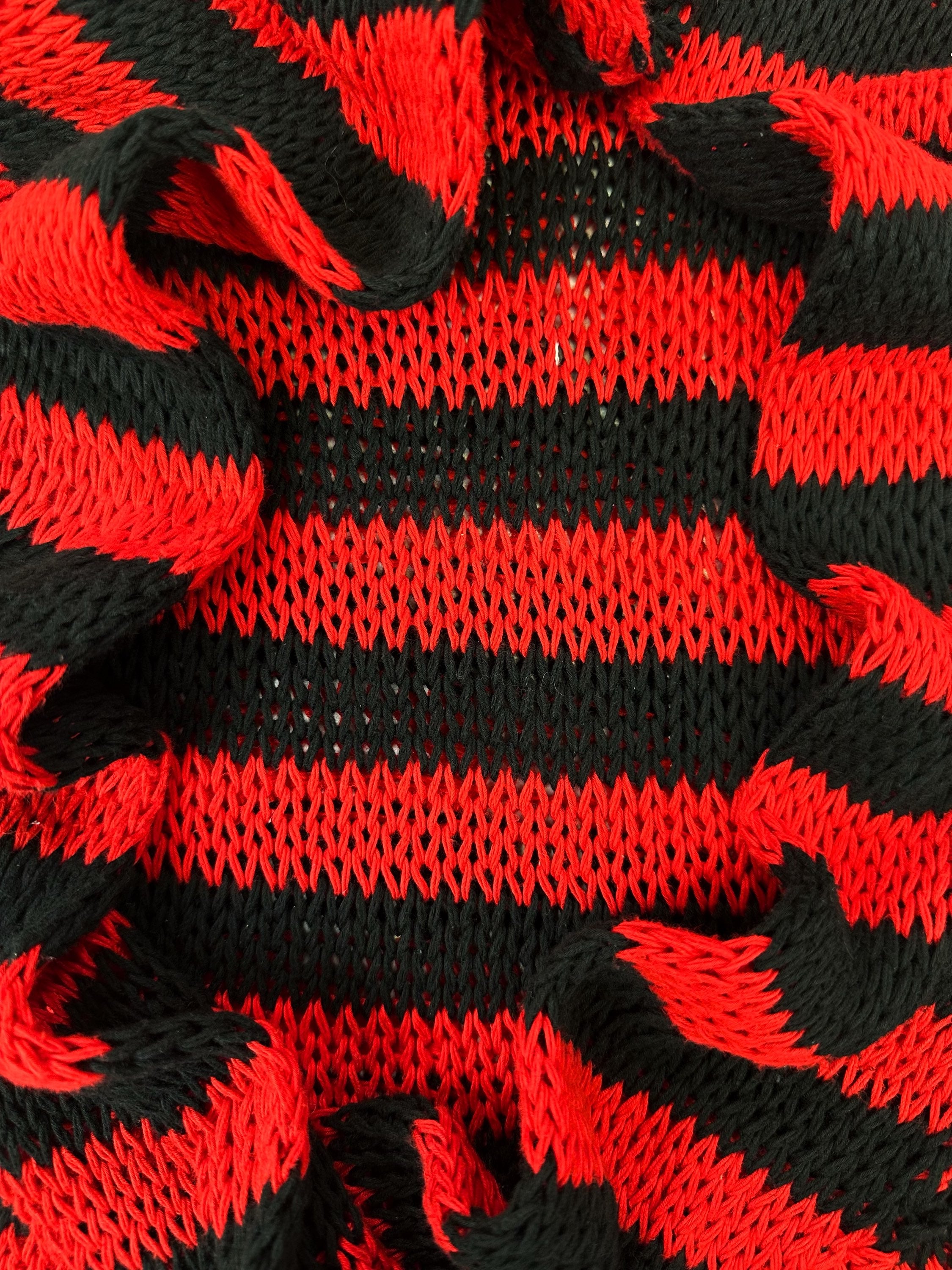 AW97 Raf Simons OG Loose Gauge ‘Striped’ Knitted Sweater