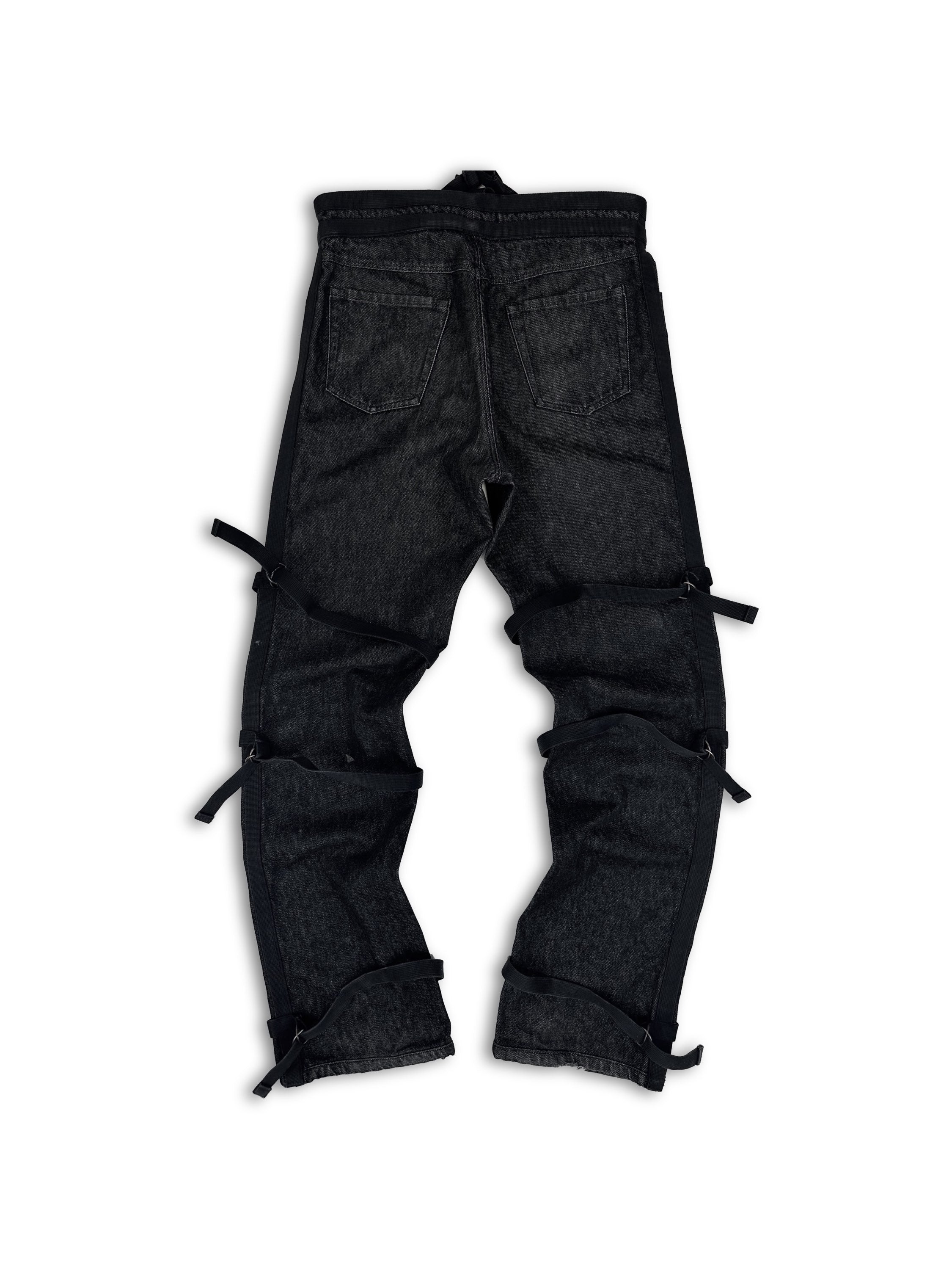 AW02 Raf Simons ‘Virginia Creeper’ Bondage Strap Denim