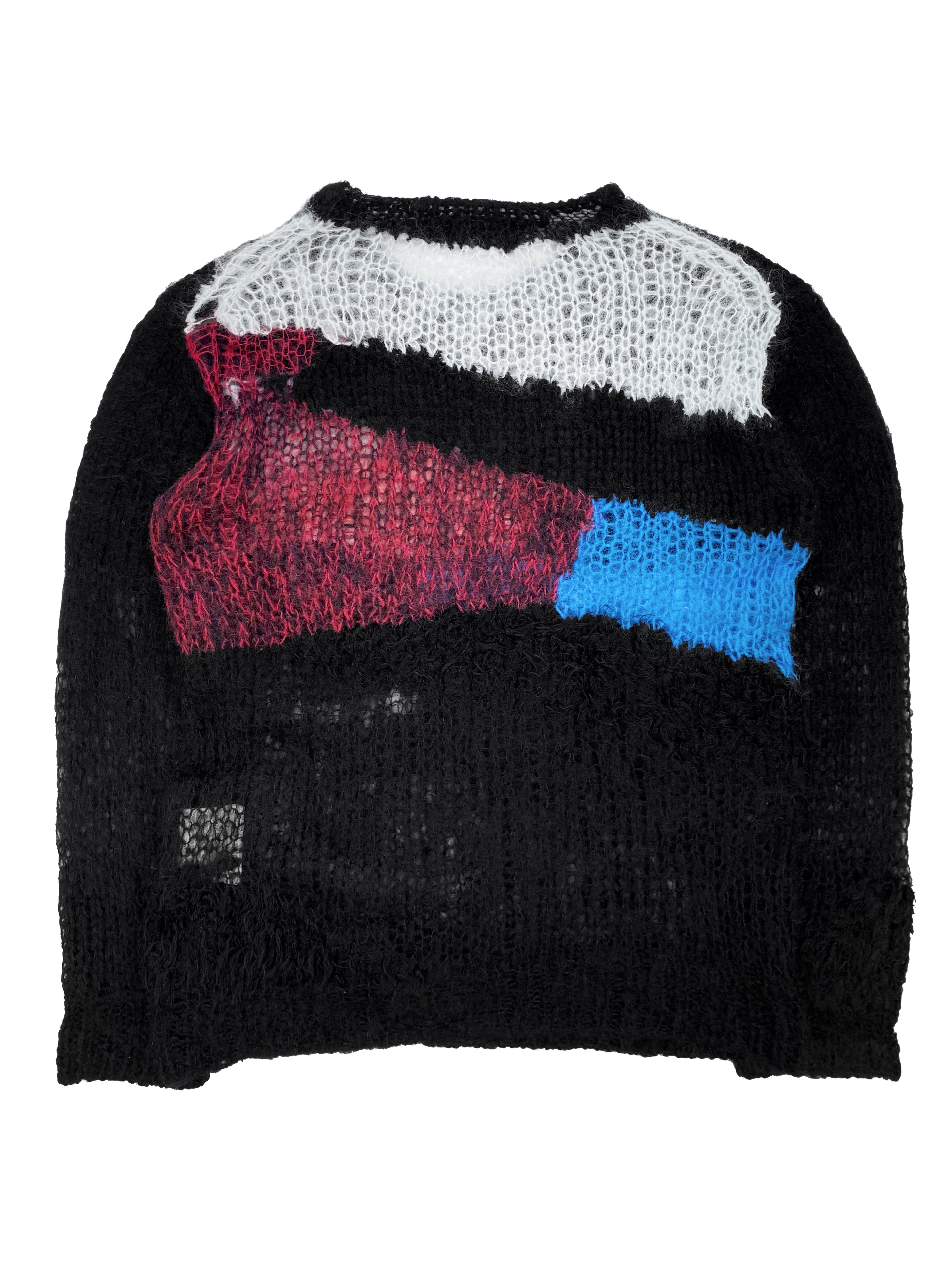 AW14 Junya Watanabe Grunge Mohair Weave Knitted Sweater