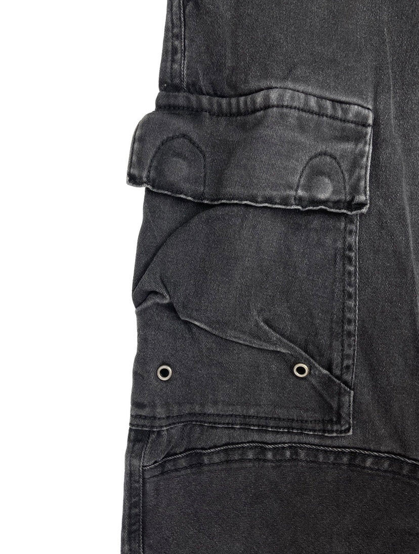 90’s Final Home Tactical Washed Panelled Cargo Pants
