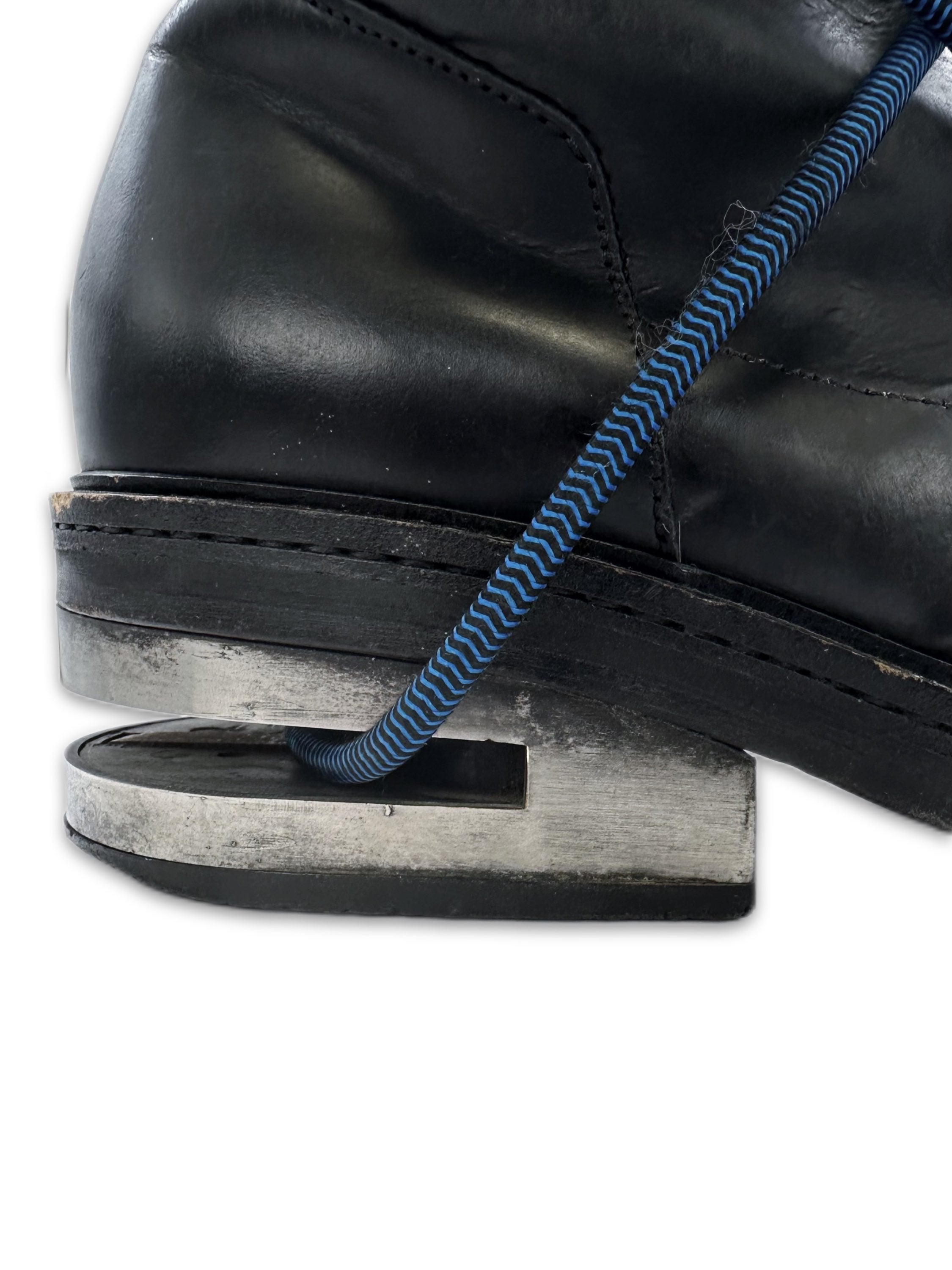 AW96 Dirk Bikkembergs ‘Bungee Cord’ Leather Mountaineering Boots