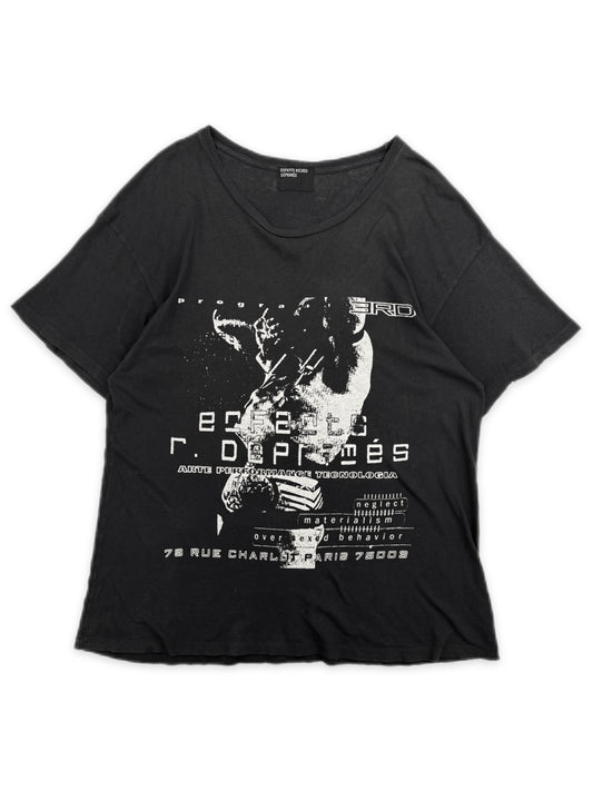 SS23 Enfants Riches Deprimes ‘Neglect Materialism’ Black Graphic T-Shirt