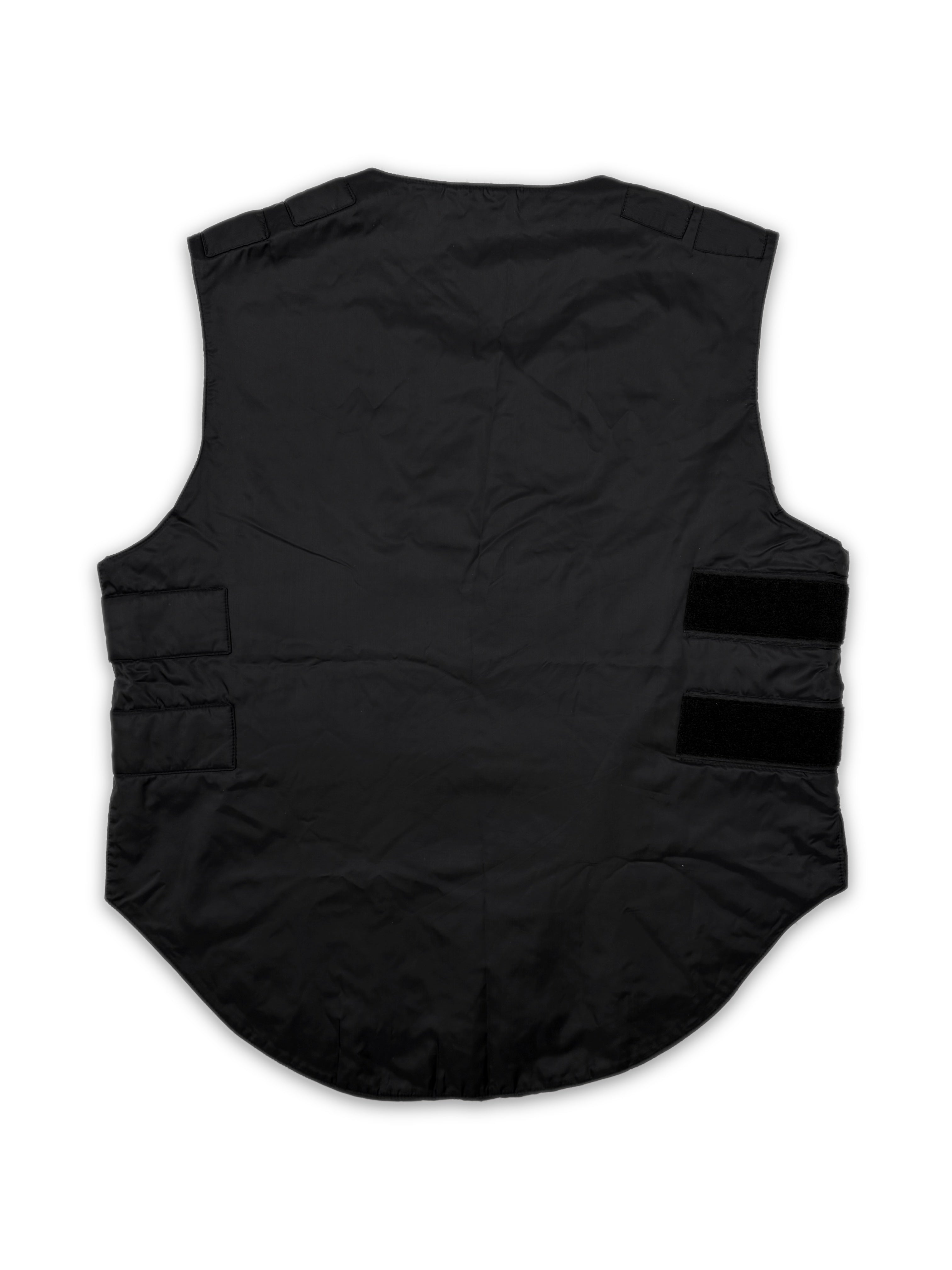 AW98 Helmut Lang Bulletproof Ballistic Nylon Black Military Vest