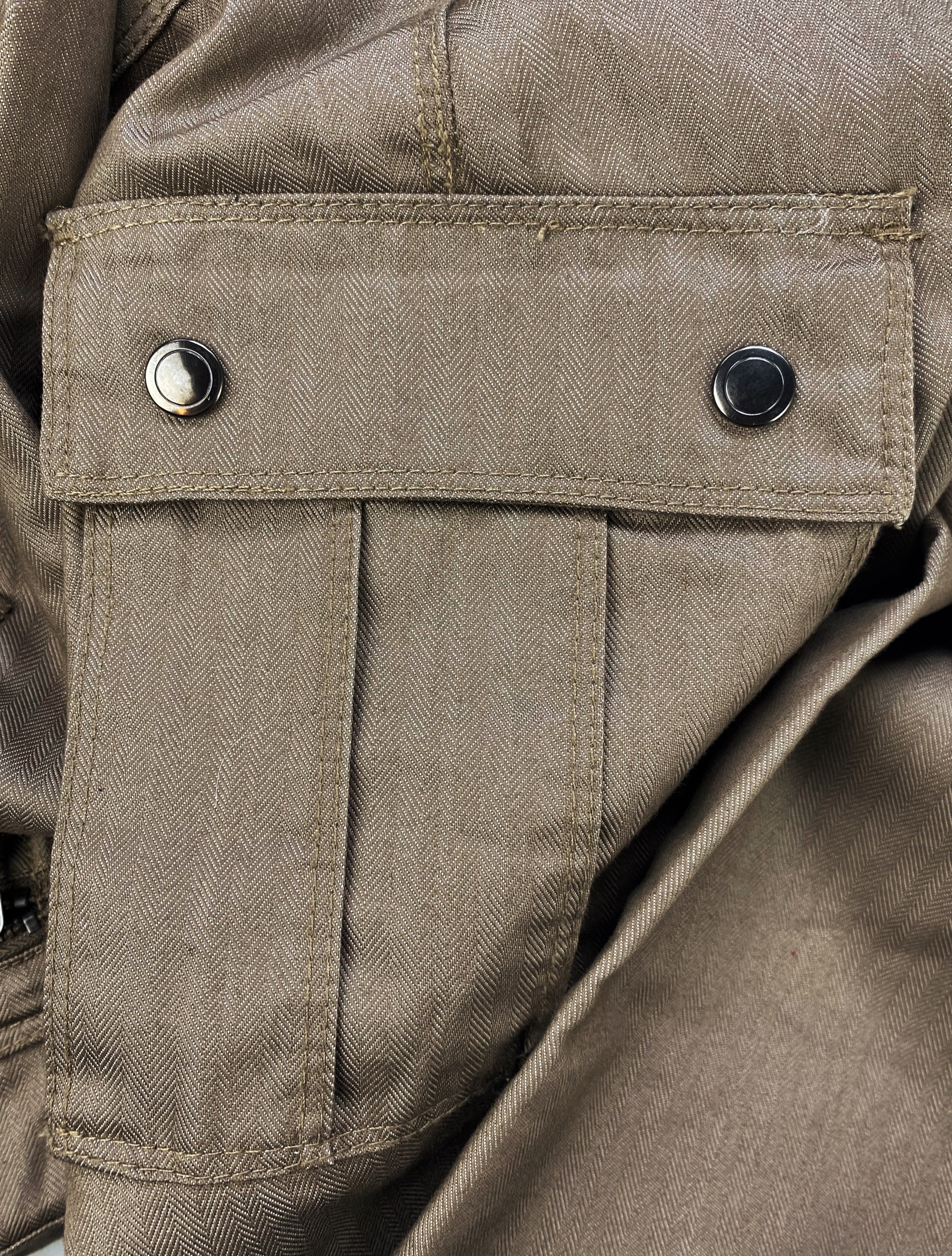 00s Semantic Design Multi Zip Pocket Nylon Cargo Pants