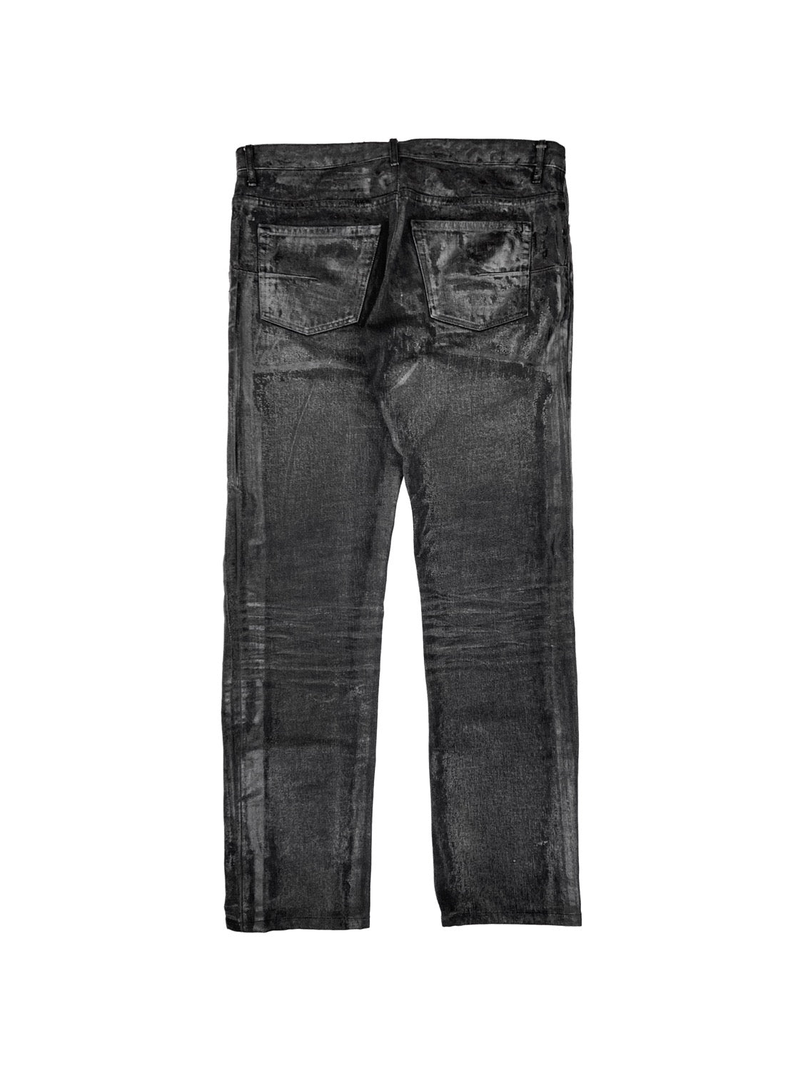 AW03 DIOR HOMME 'LUSTER' CLAW MARK WAXED DENIM | ArchiveThreads