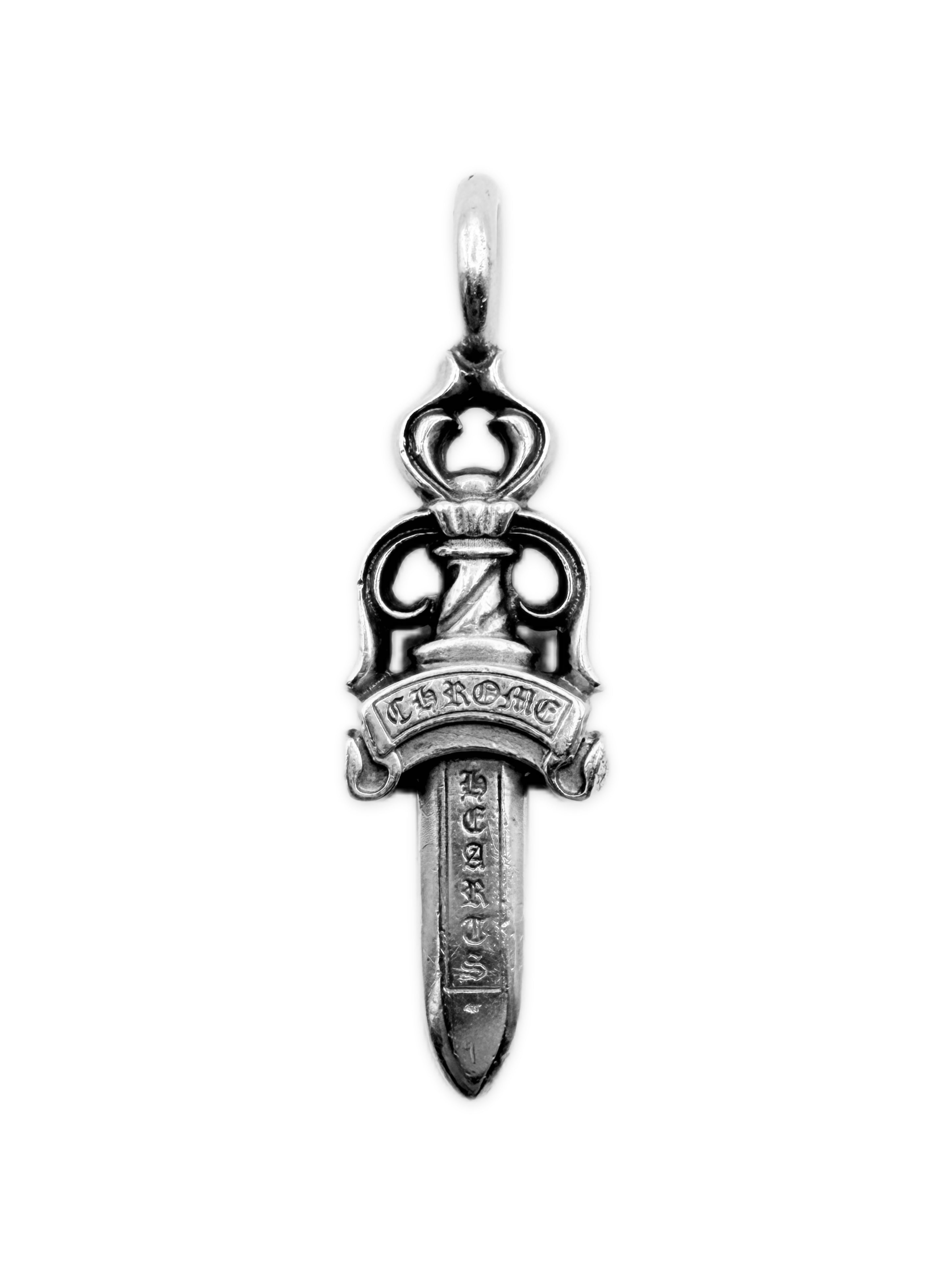 Chrome Hearts Double Dagger .925 Silver Pendant