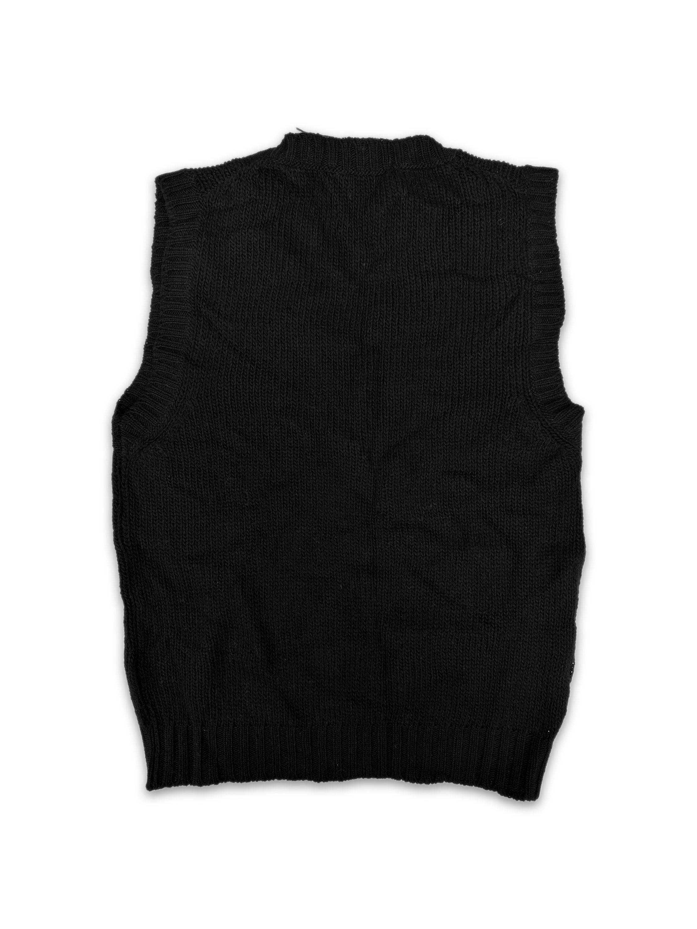 SS22 Prada Staff Exclusive Black Knitted Vest