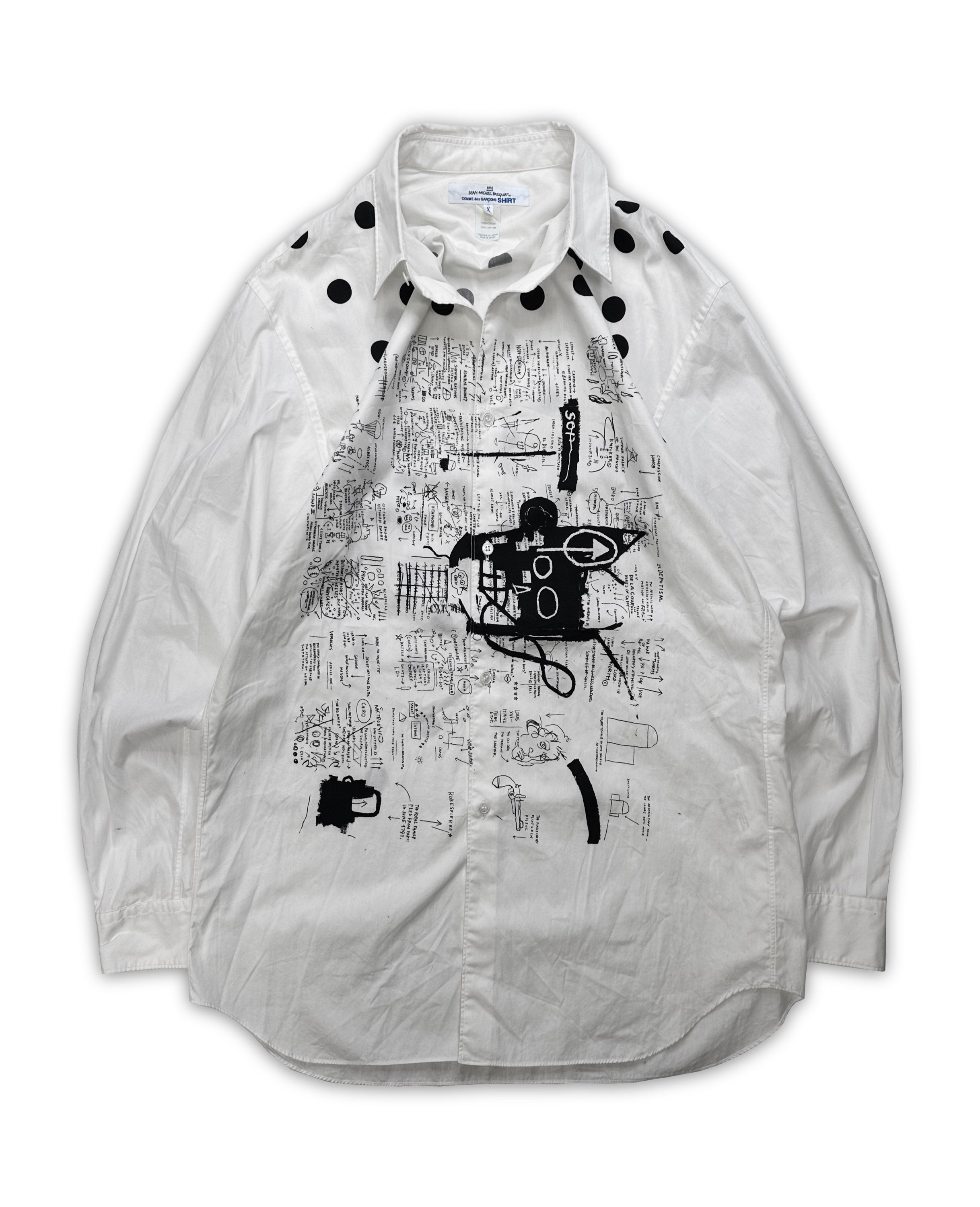 Comme des Garçons x Jean Michel Basquiat ‘Abstract’ Long Sleeve