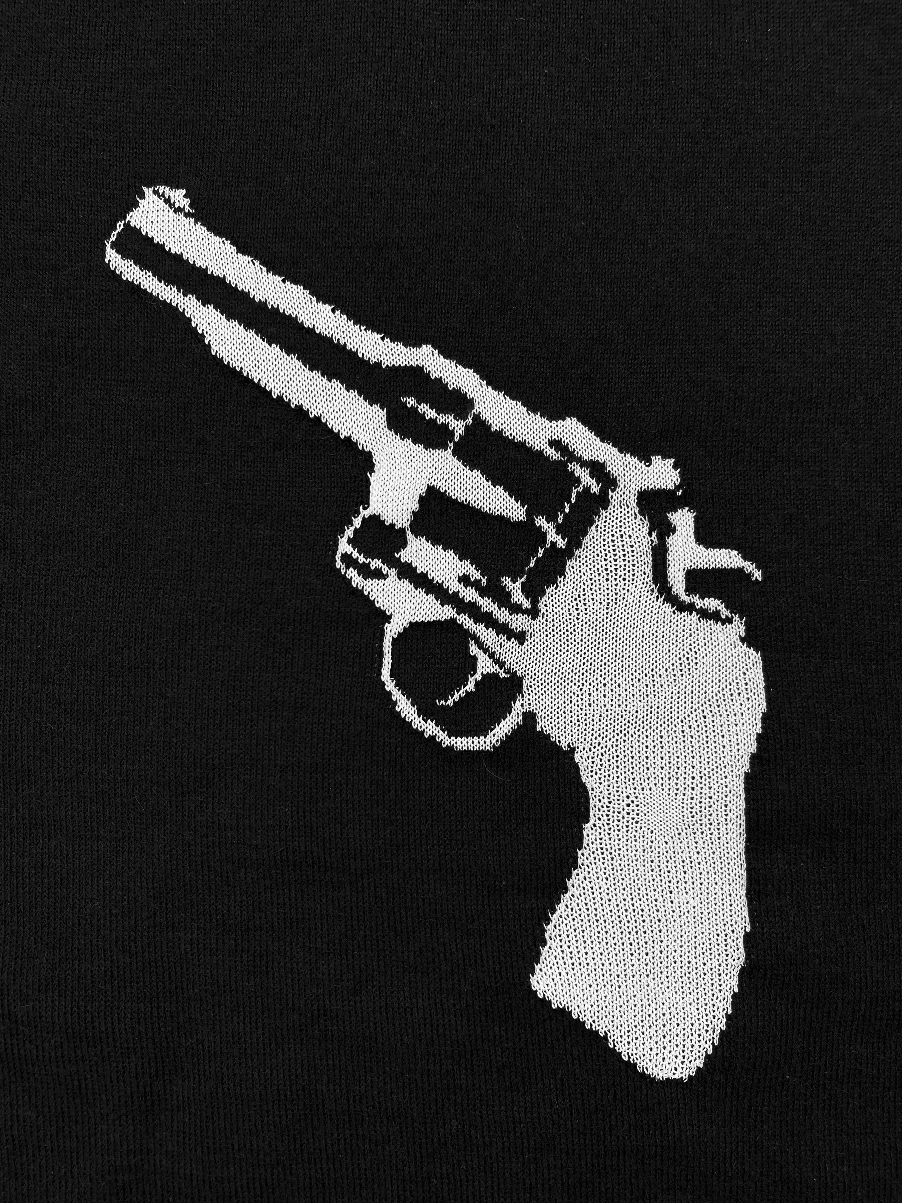 AW09 Dolce &amp; Gabbana Cashmere Pistol Knitted Sweater