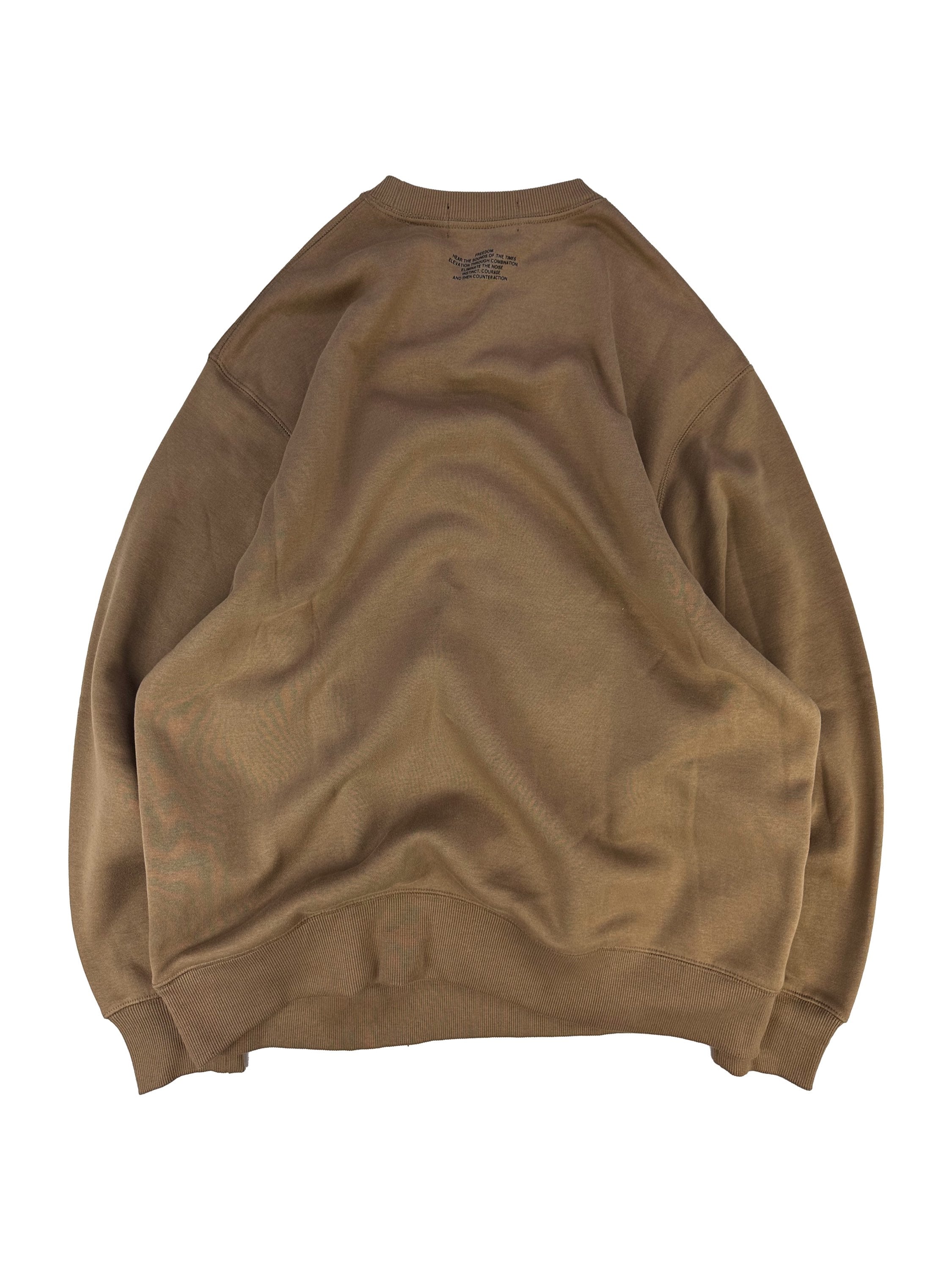 Undercover ‘Freedom’ Tan Floral Graphic Crewneck