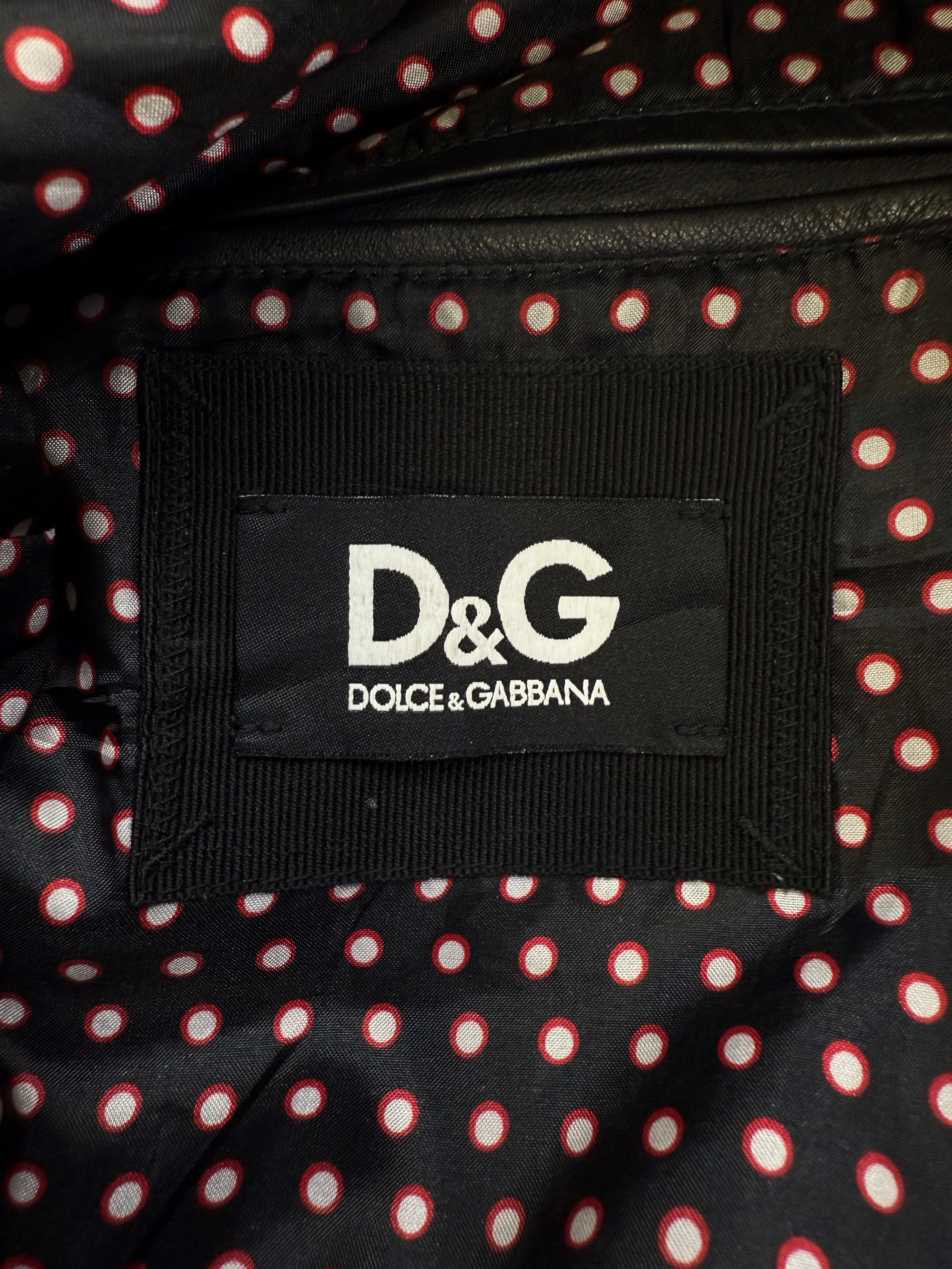 00s Dolce &amp; Gabbana Black Technical Nylon Jacket