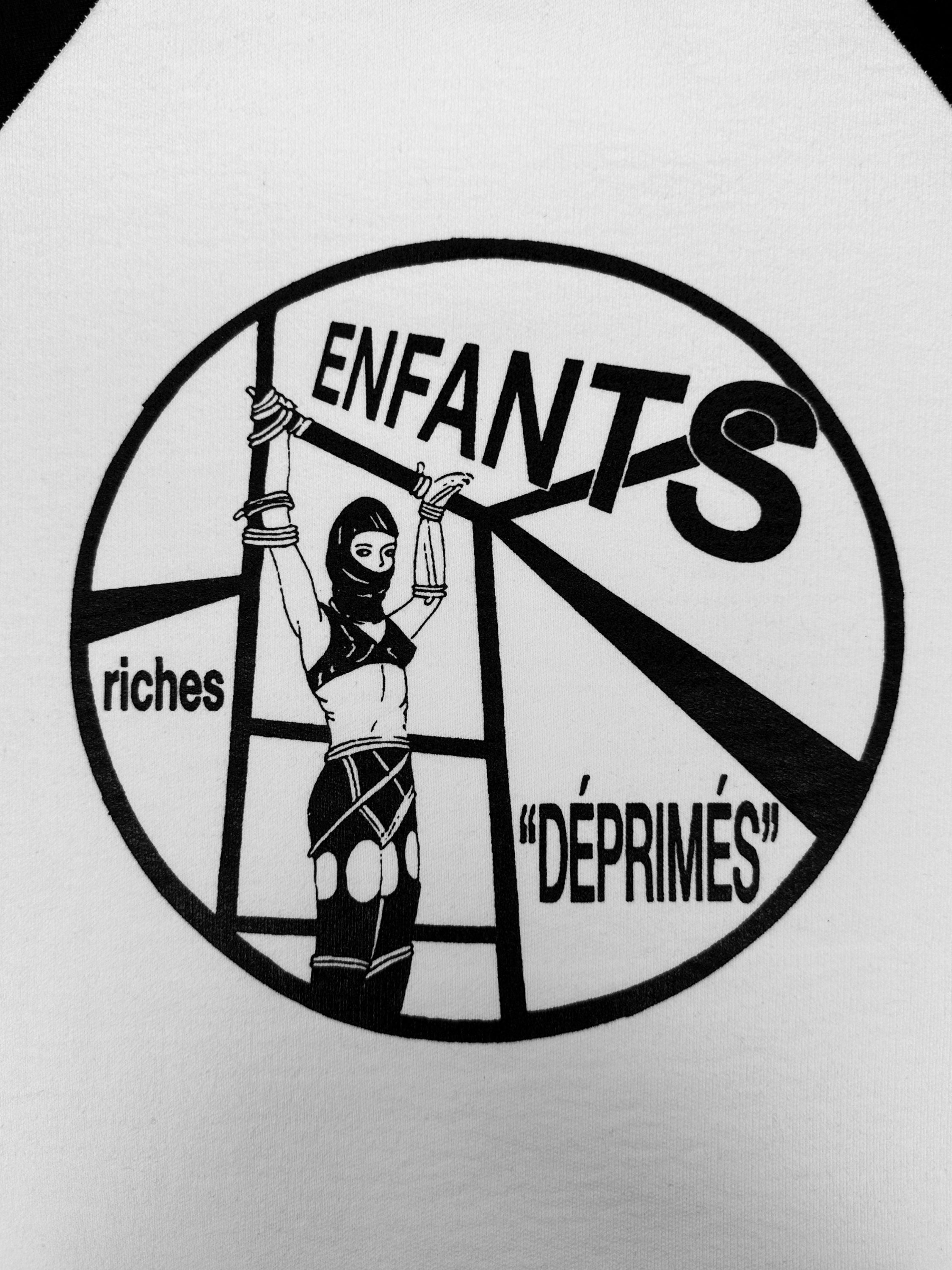 Enfants Riches Deprimes BDSM ‘Bondage’ Contrast Hoodie