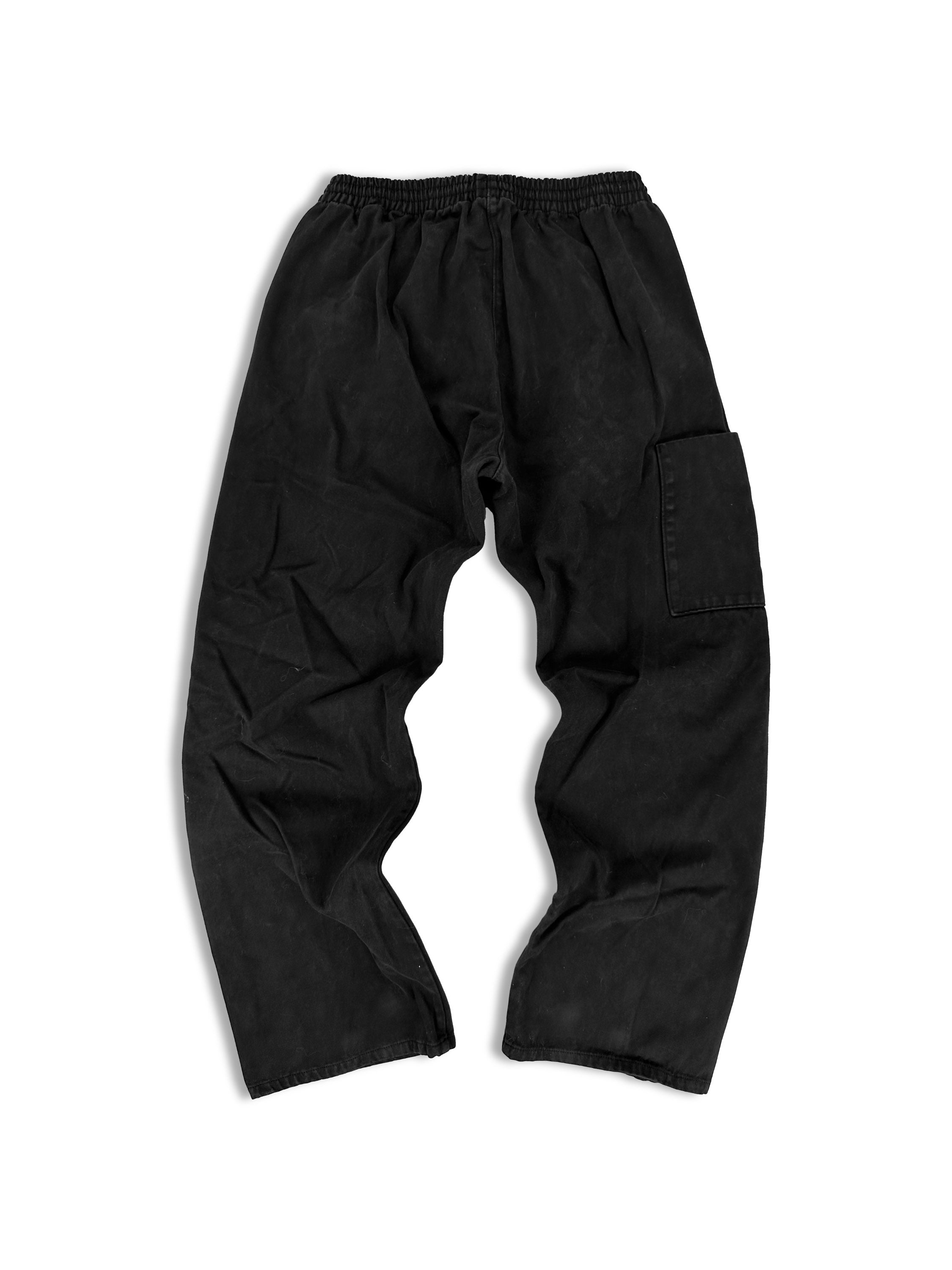 2023 Yeezy x Gap SAMPLE Black Wide Cut Pants