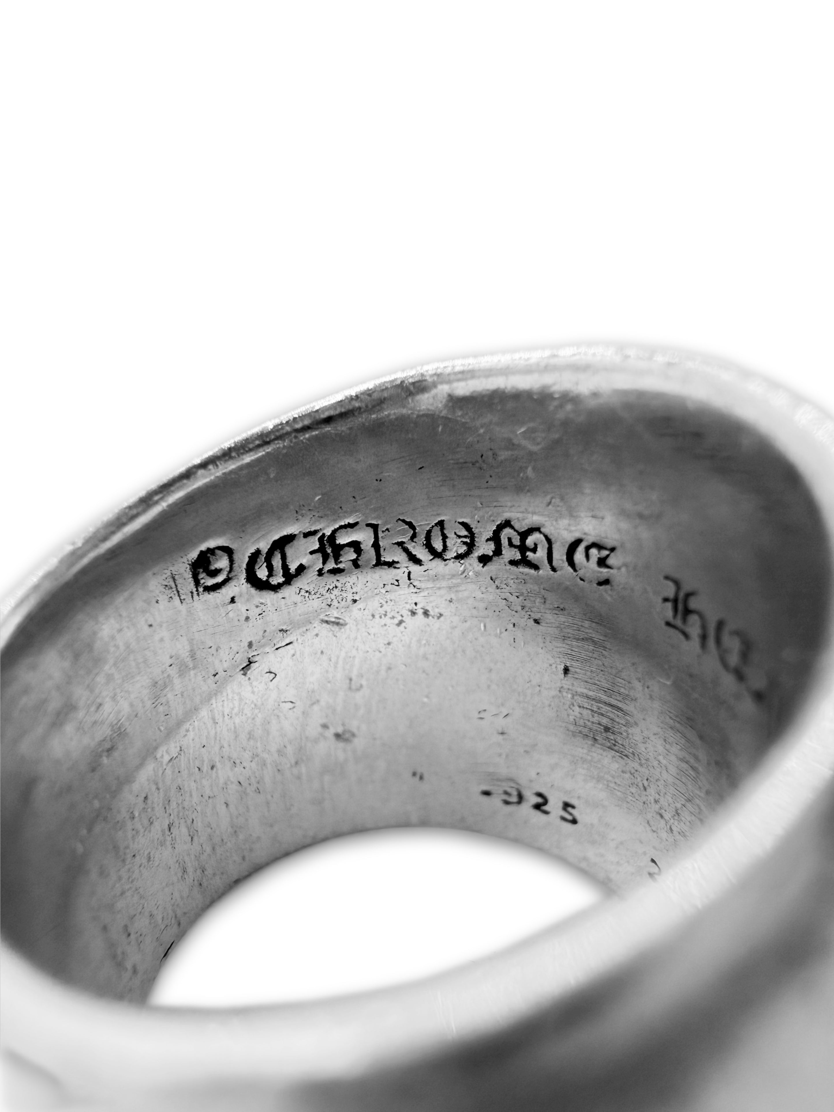 Chrome Hearts ‘Star Oval’ .925 Silver Ring