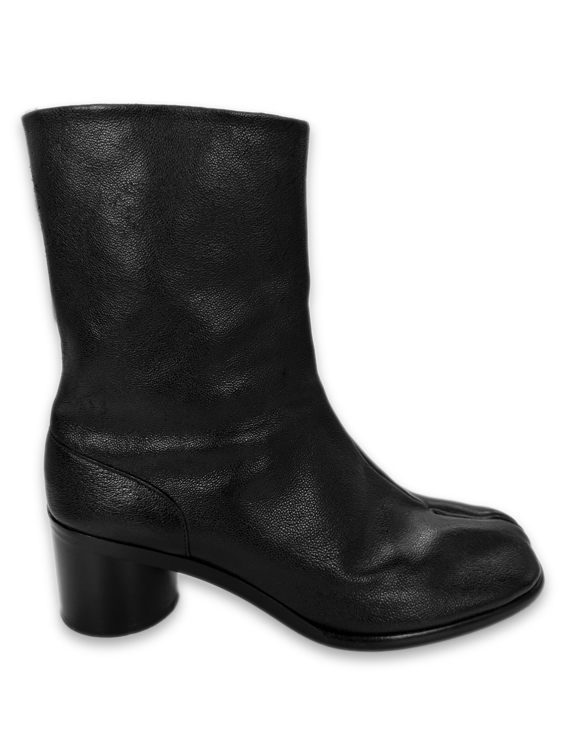 SS22 Maison Margiela ‘Tabi’ Calfskin Leather Split Toe Boots