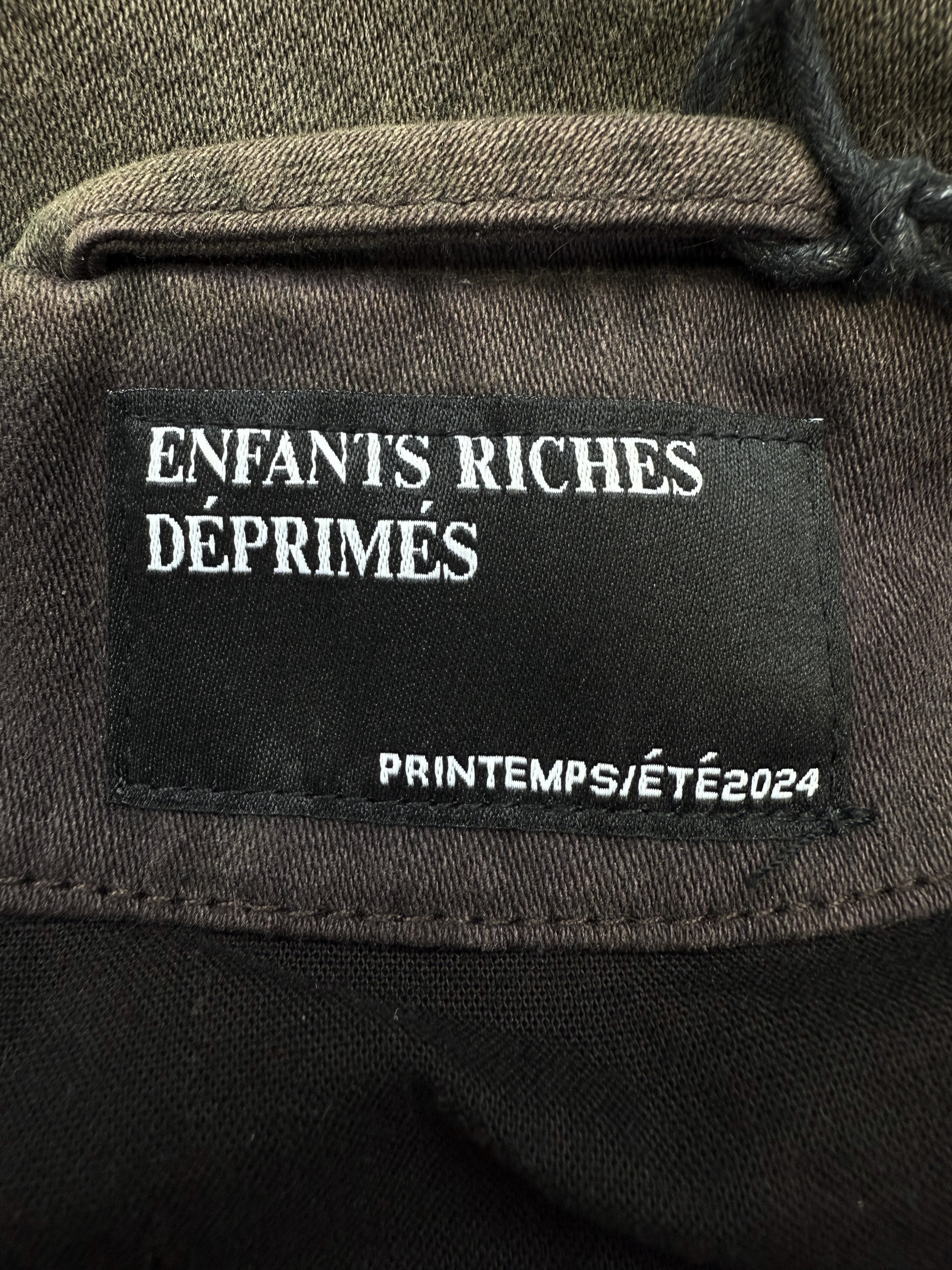 AW24 Enfants Riches Deprimes ‘Flight’ Dirt Wash Work Jacket