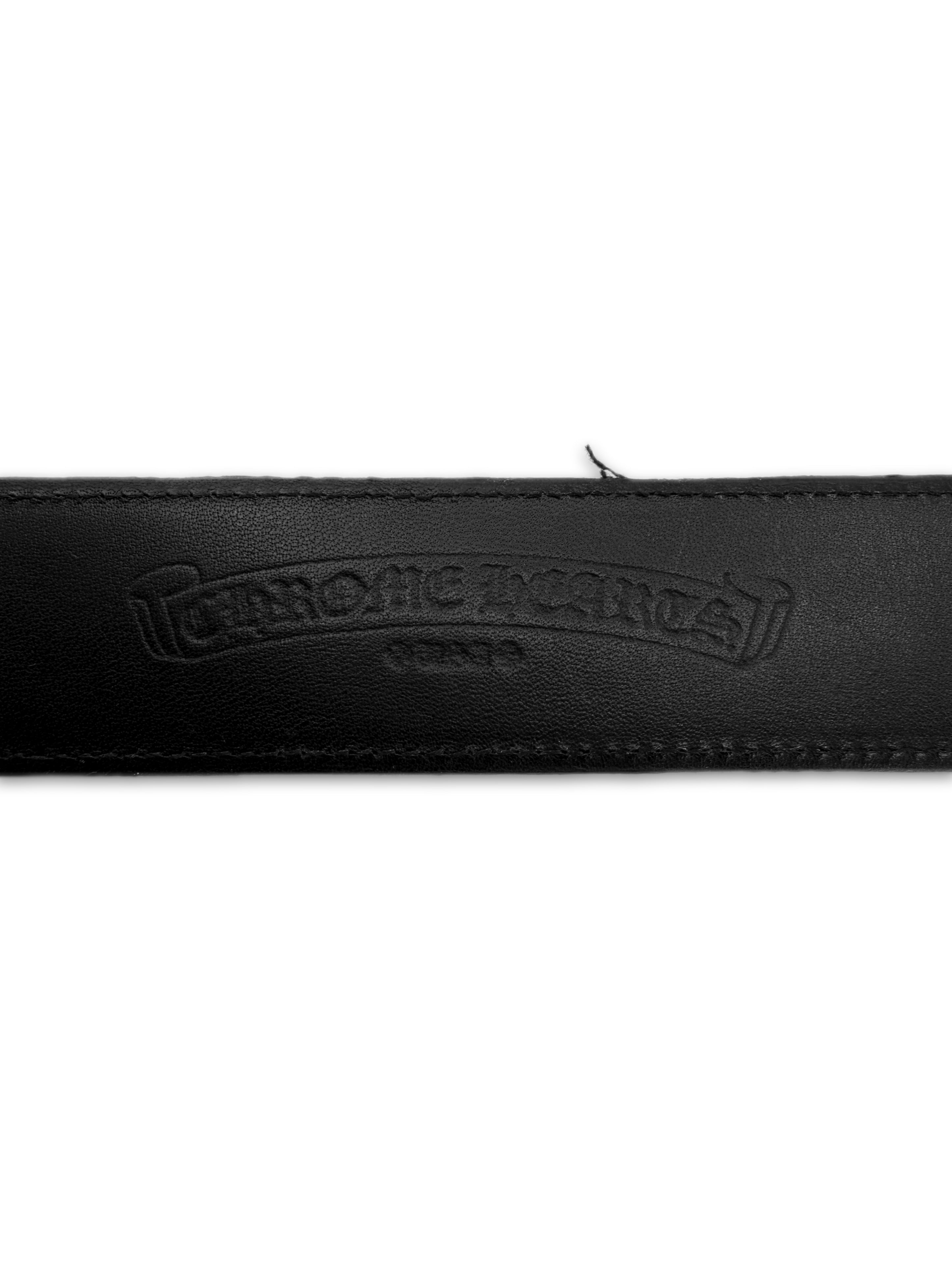 Chrome Hearts ‘Leopard’ Gunslinger Buckle .925 Silver Belt